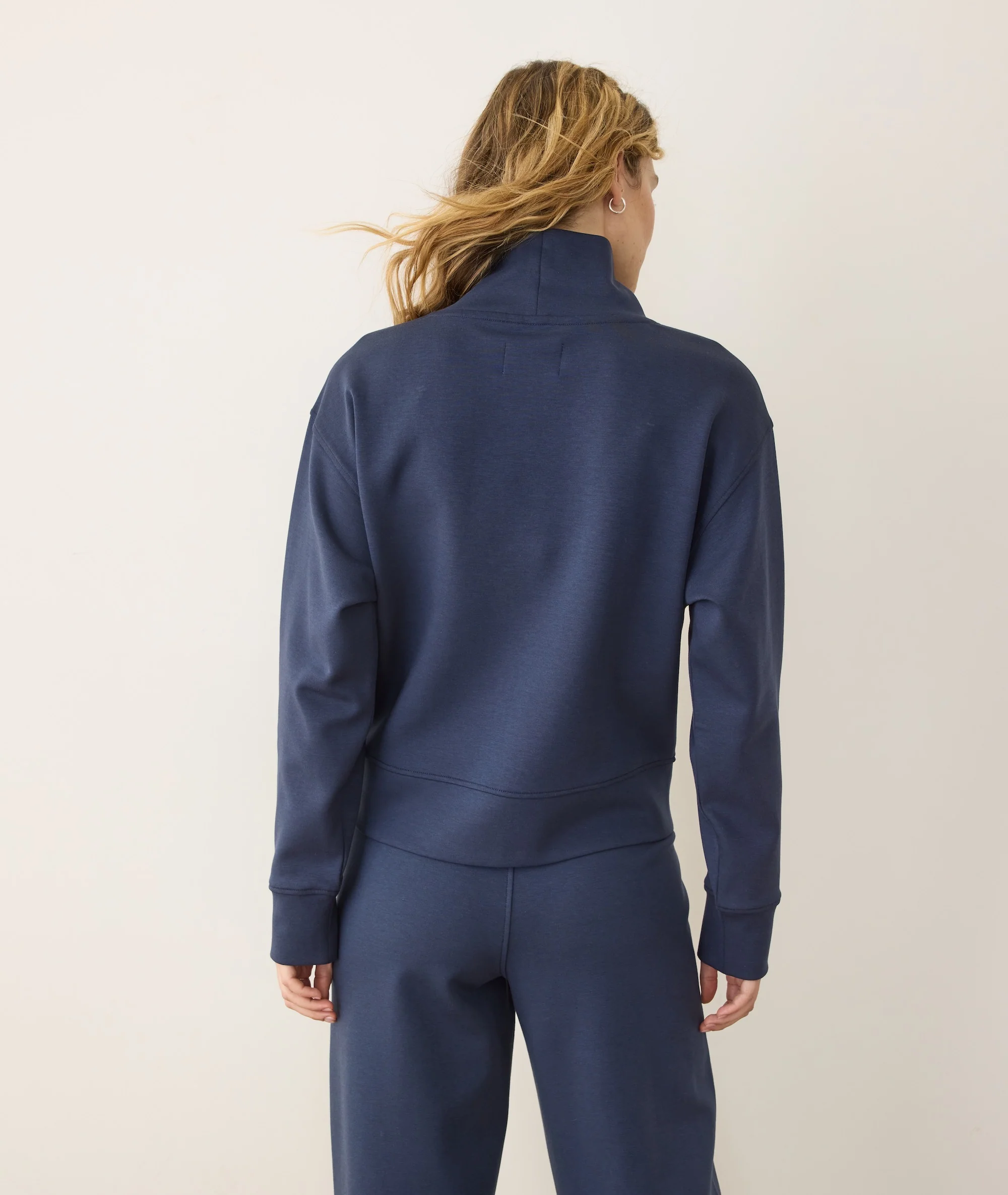 Nova Mock Neck Sweatshirt - Image 6
