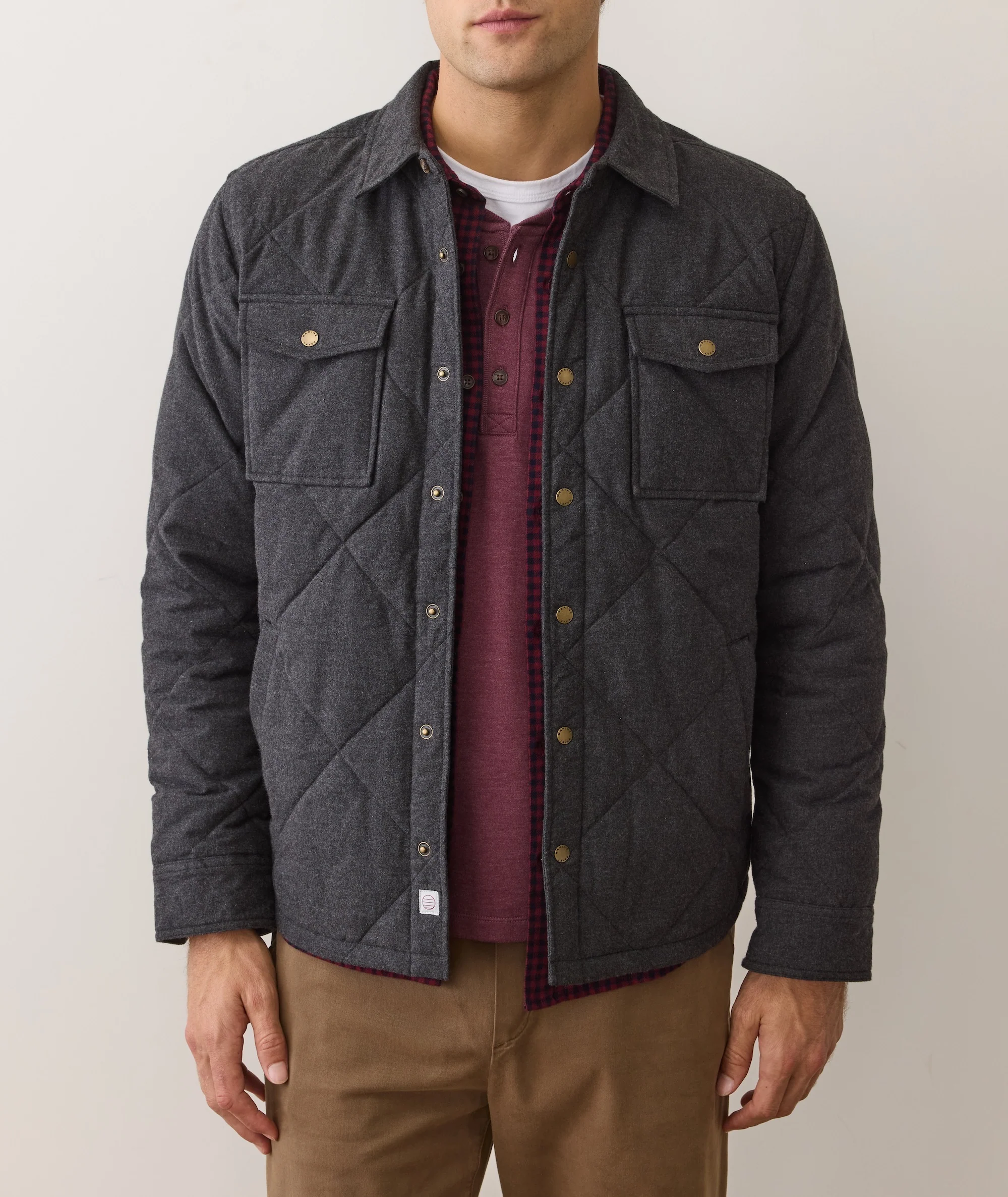 Olin Quilted Overshirt - Image 2