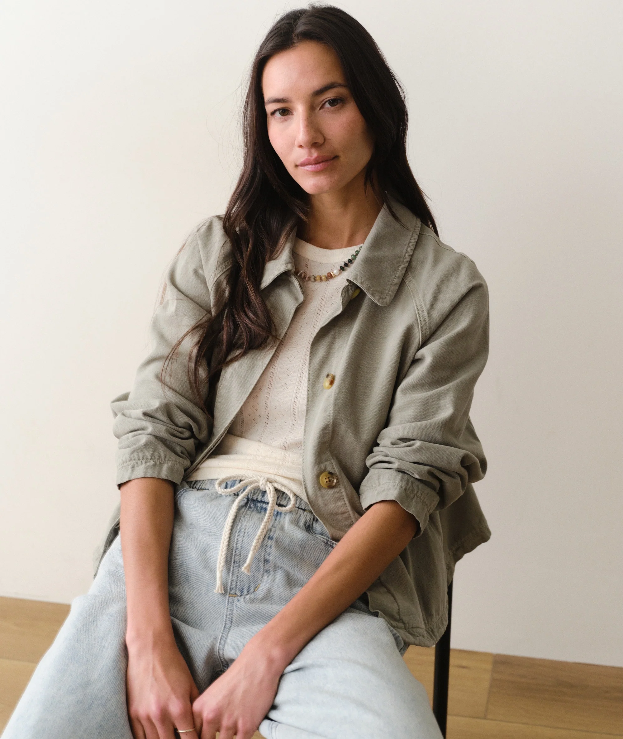 Olivia Cropped Trench - Image 3