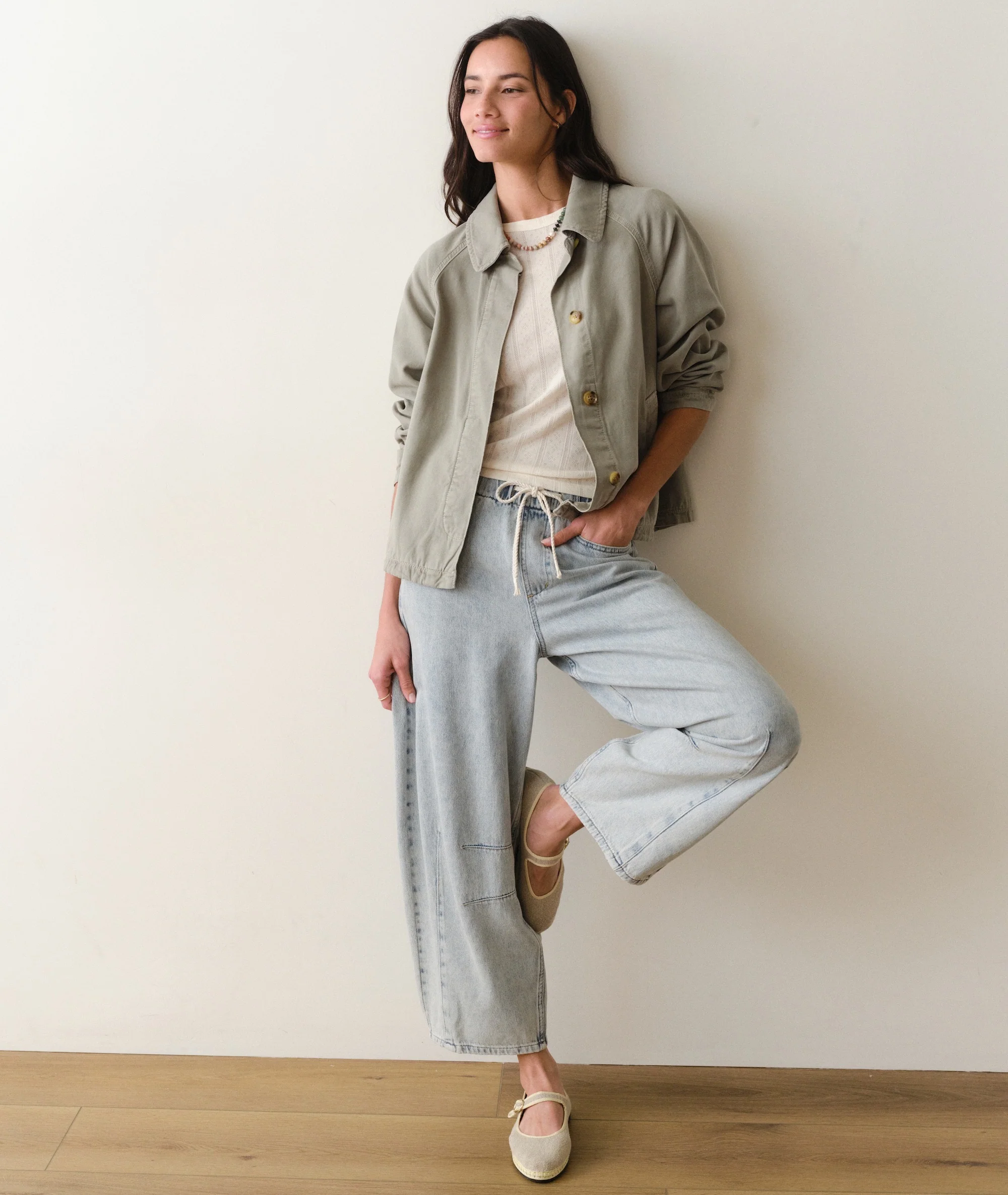 Olivia Cropped Trench - Image 4