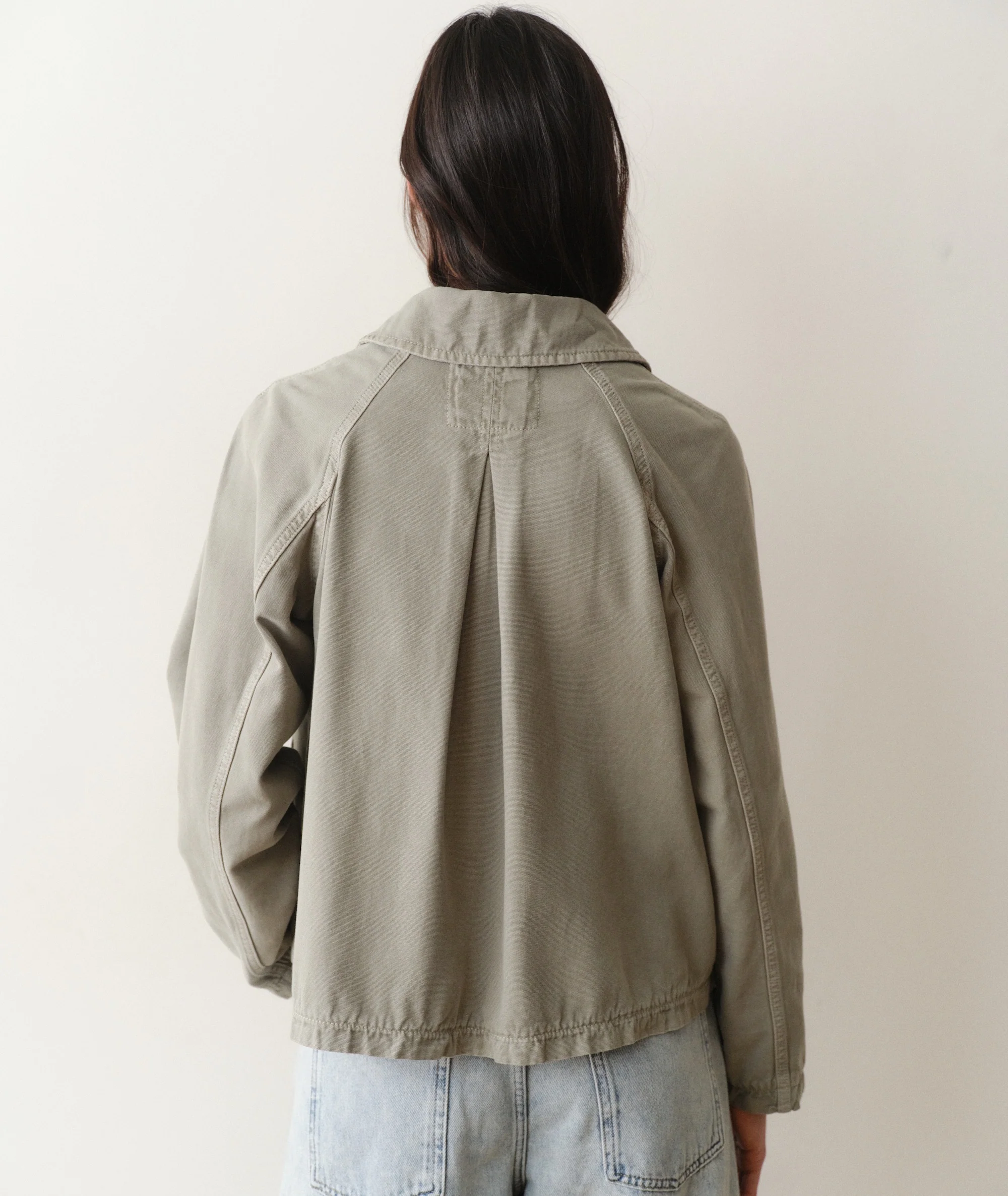 Olivia Cropped Trench - Image 6