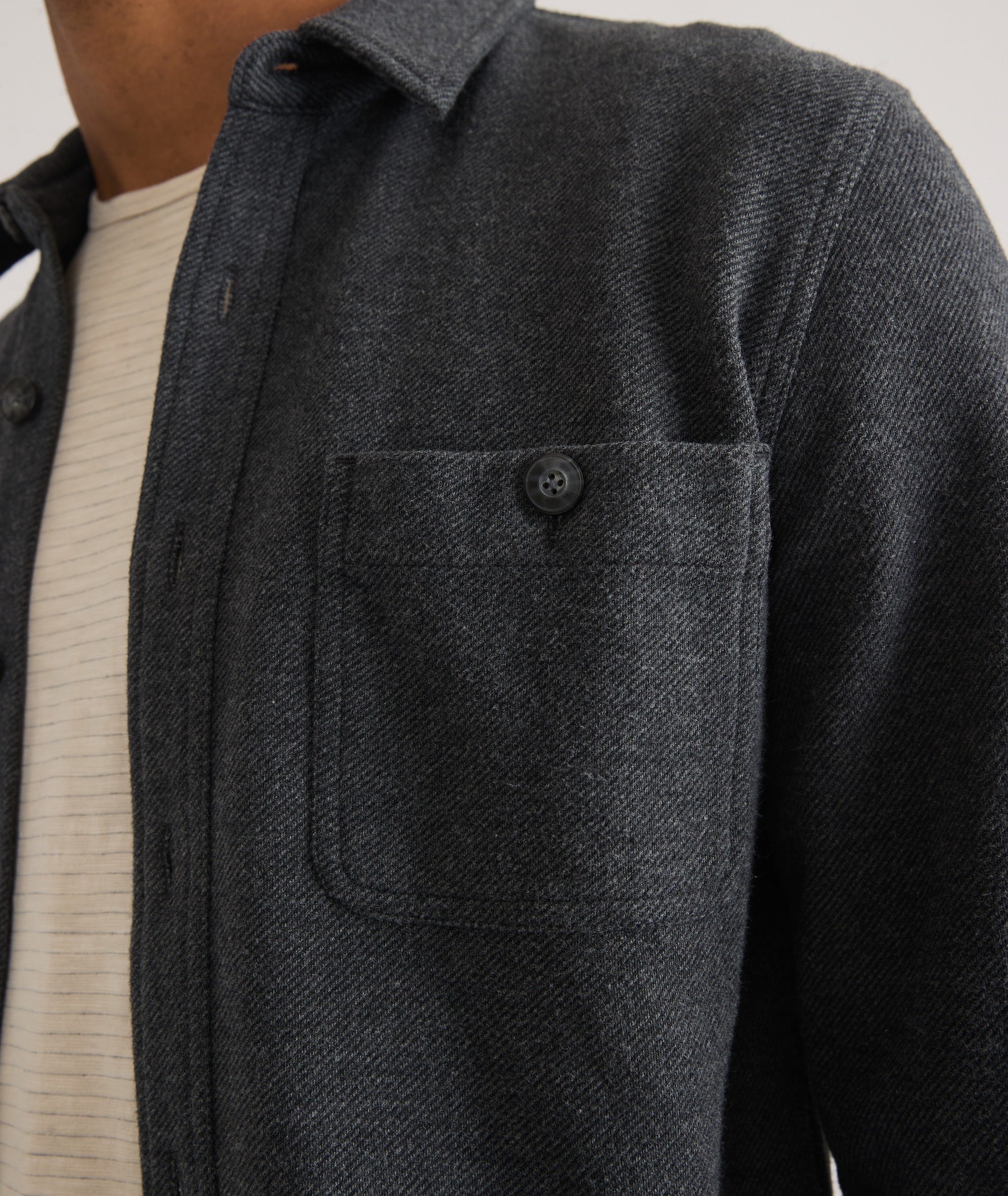 Pacifica Stretch Twill Overshirt - Image 4