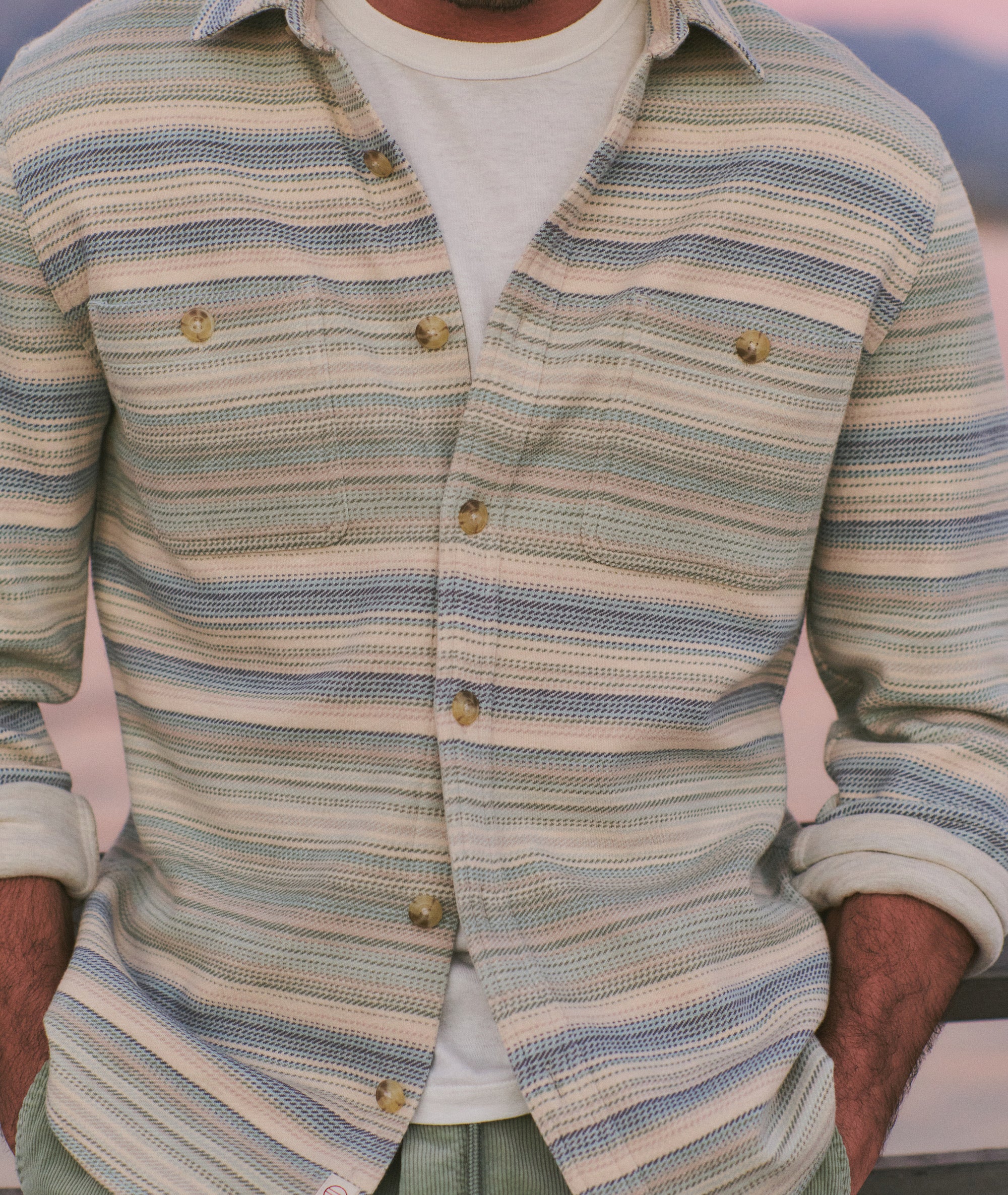 Pacifica Stretch Twill Overshirt - Image 2