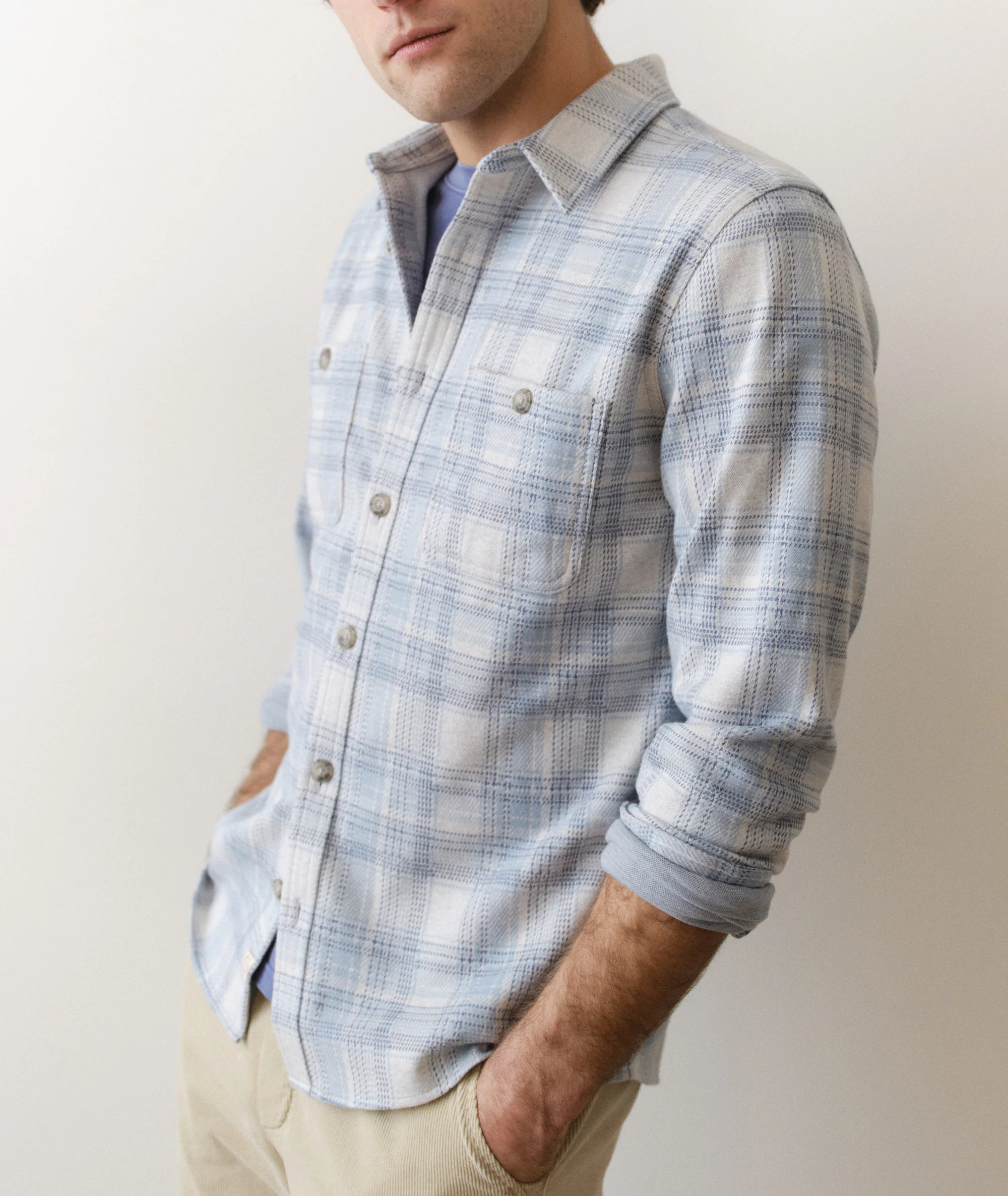 Pacifica Stretch Twill Overshirt - Image 3