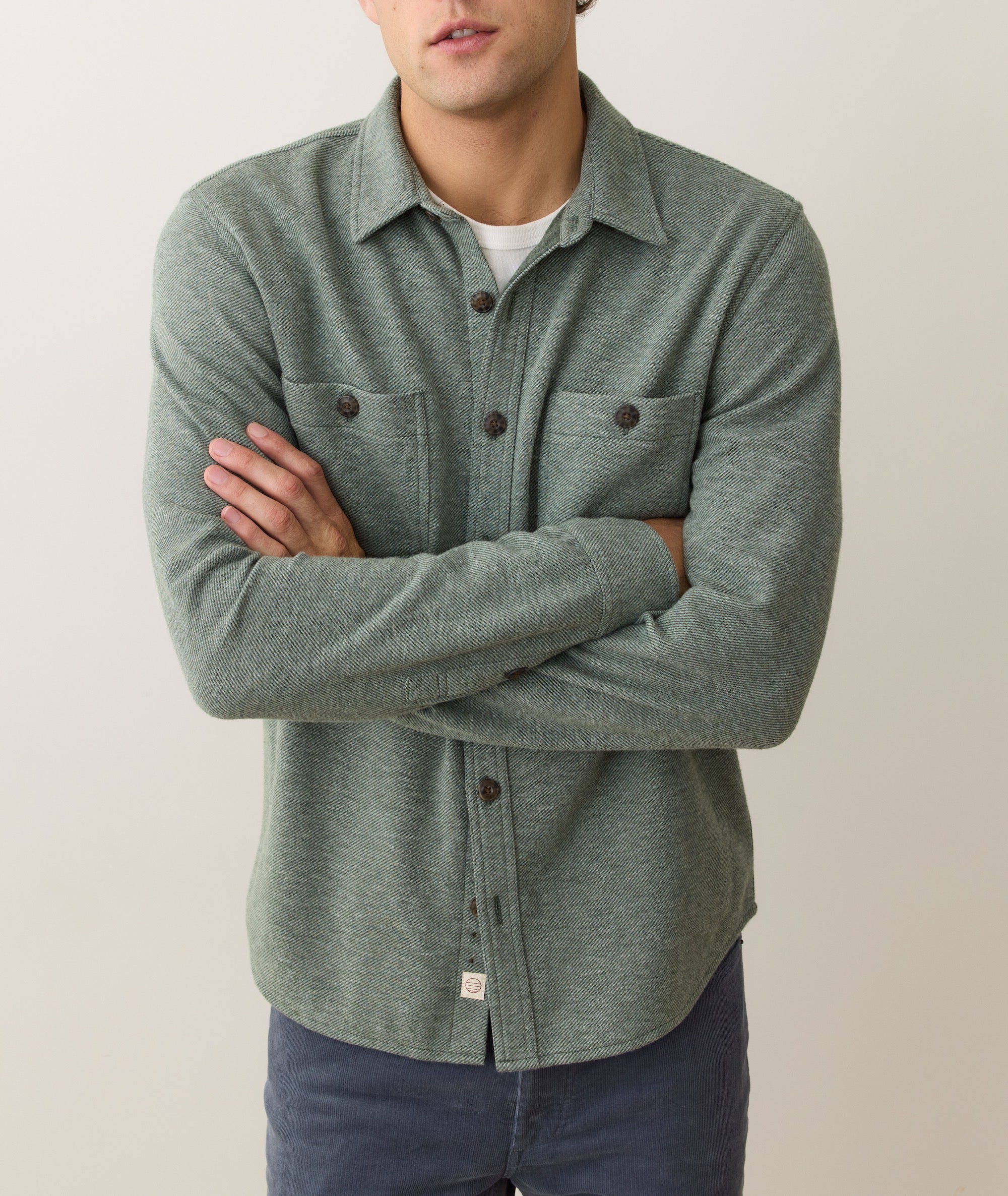 Pacifica Stretch Twill Overshirt - Image 3