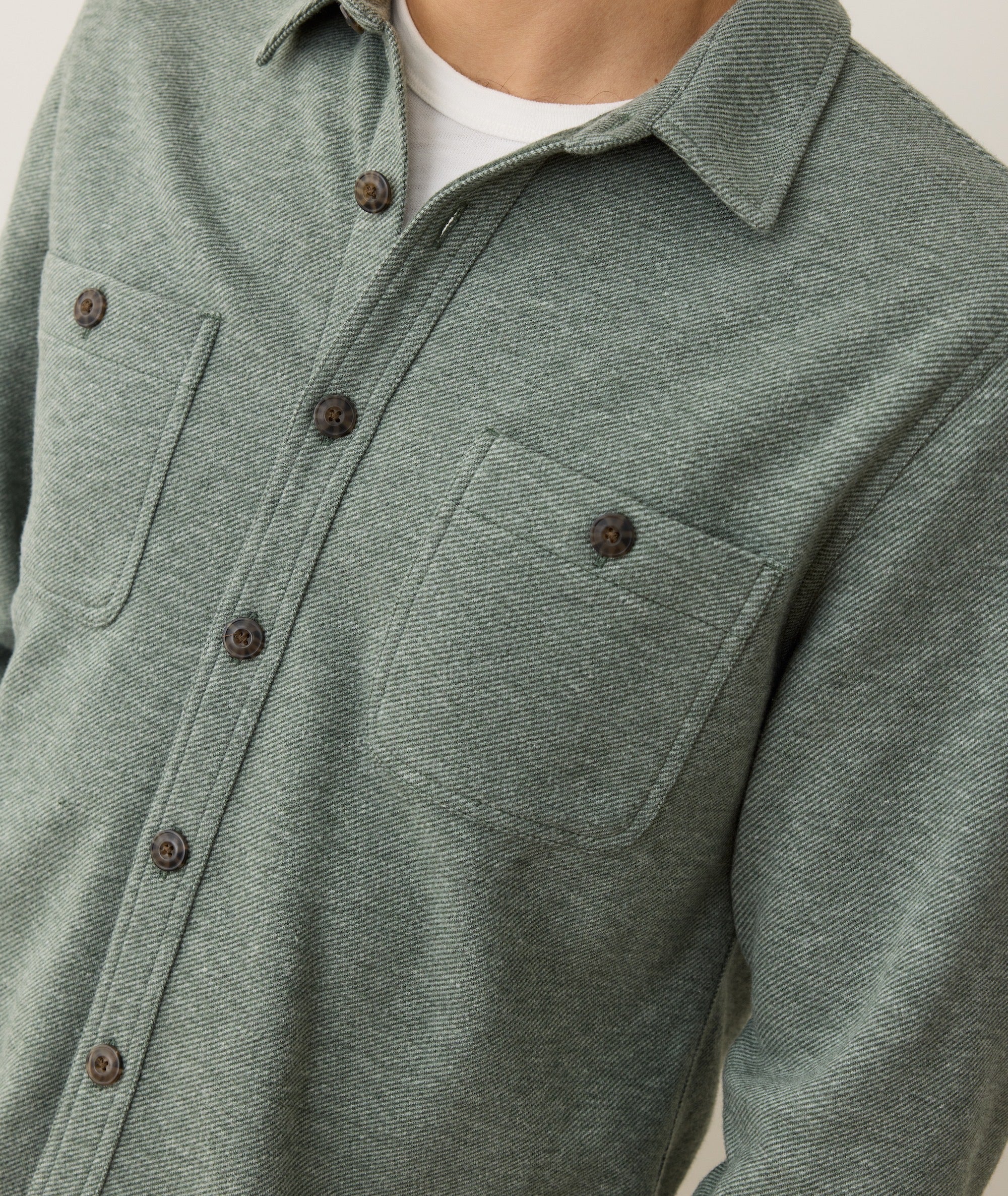 Pacifica Stretch Twill Overshirt - Image 5