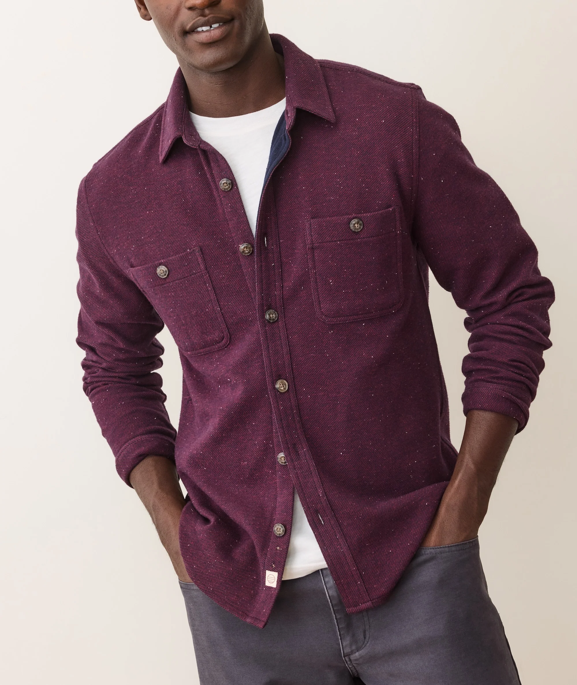 Pacifica Stretch Twill Overshirt - Image 3