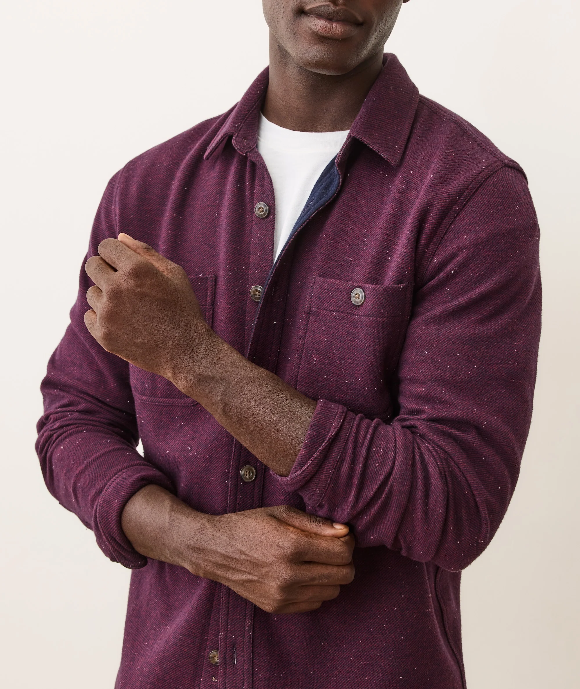 Pacifica Stretch Twill Overshirt - Image 4