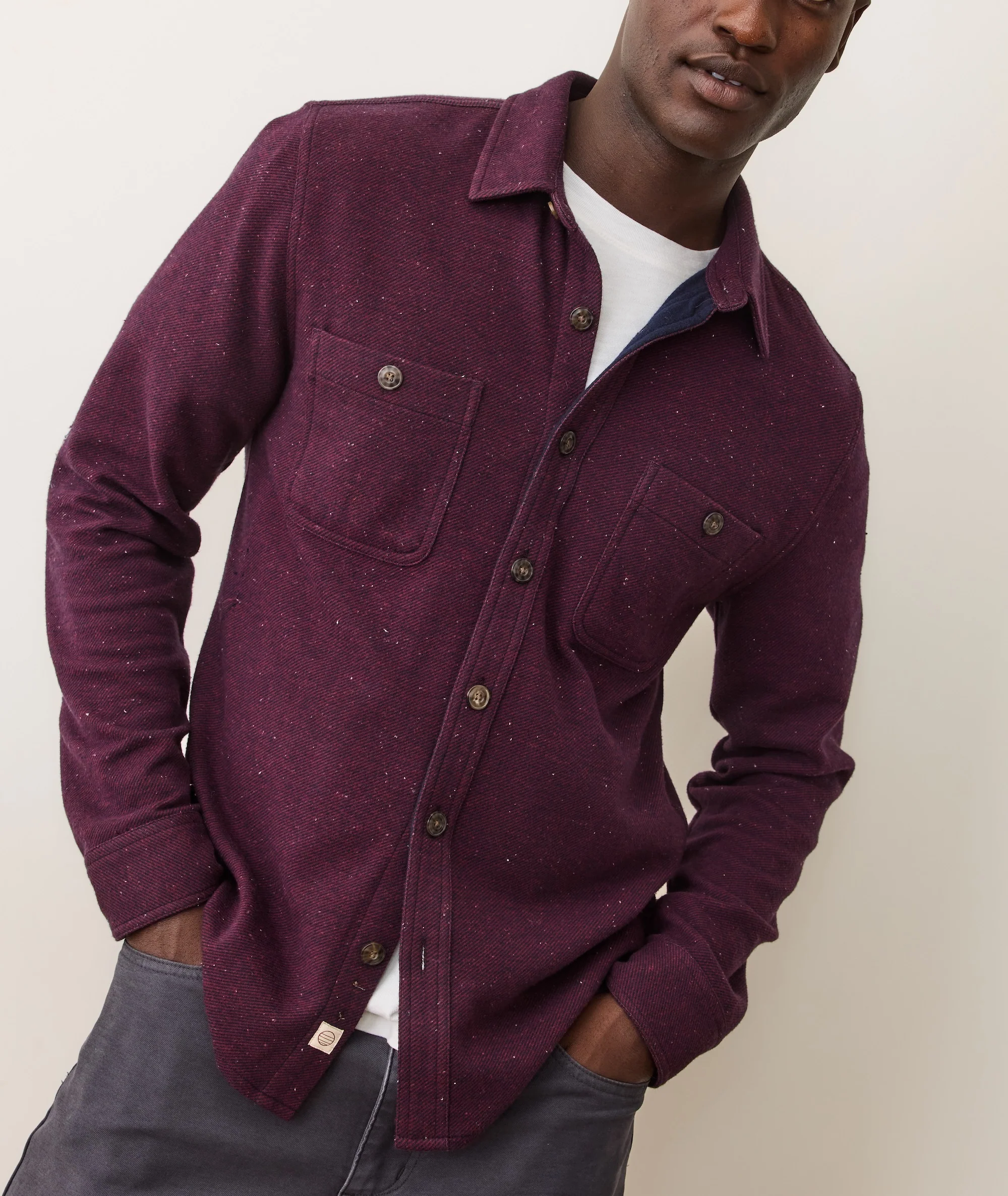 Pacifica Stretch Twill Overshirt - Image 5
