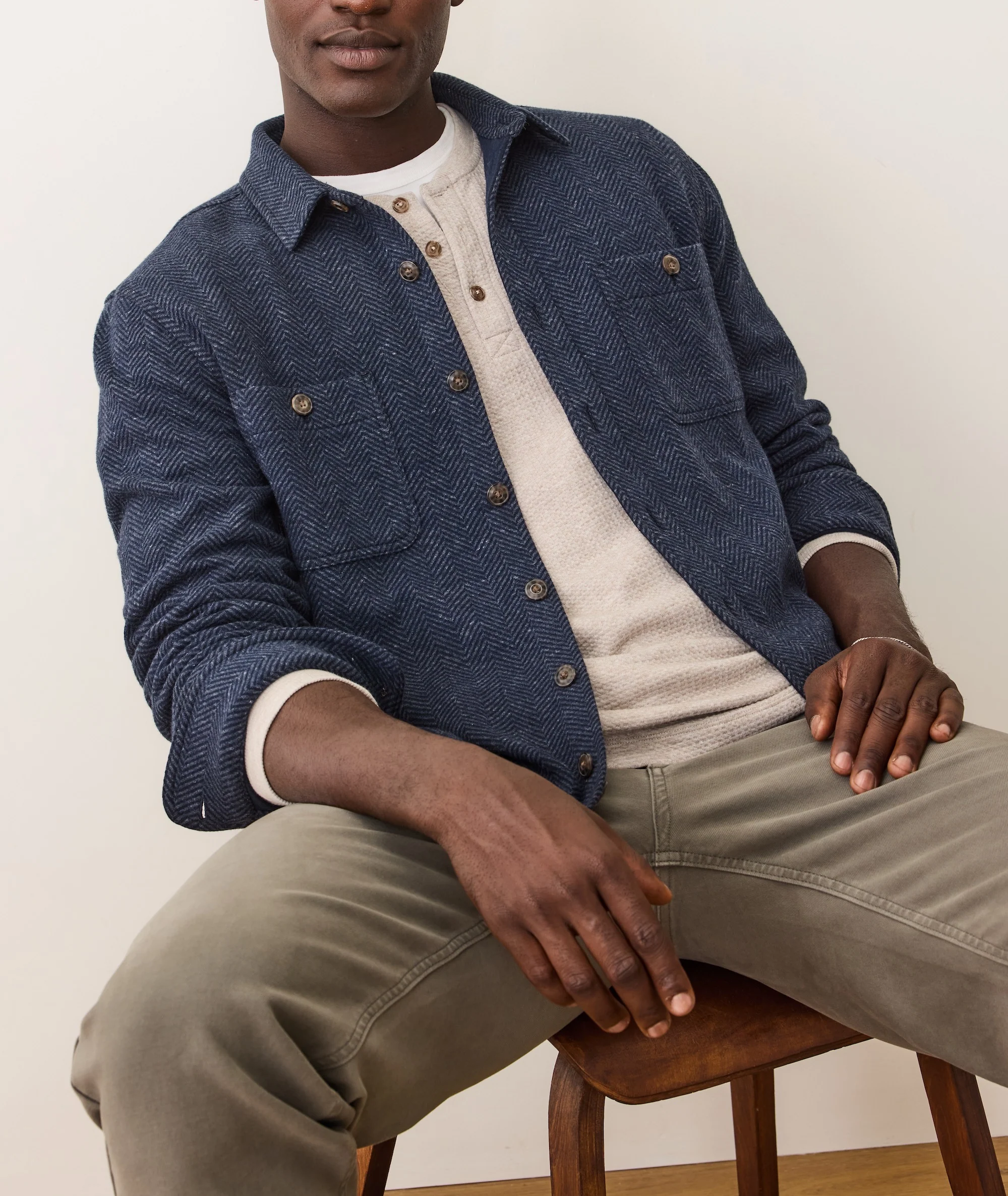 Pacifica Stretch Twill Overshirt - Image 3