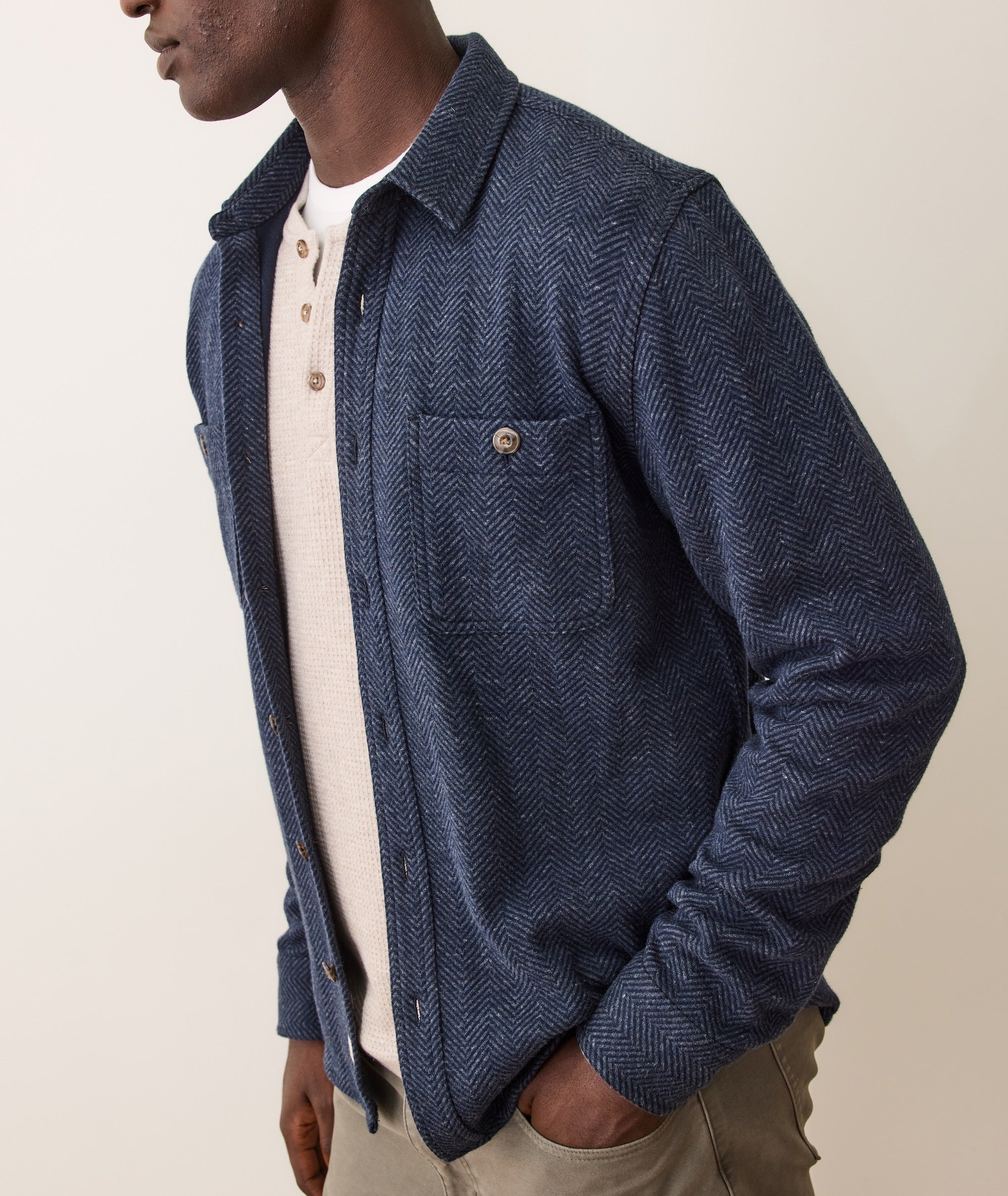 Pacifica Stretch Twill Overshirt - Image 4