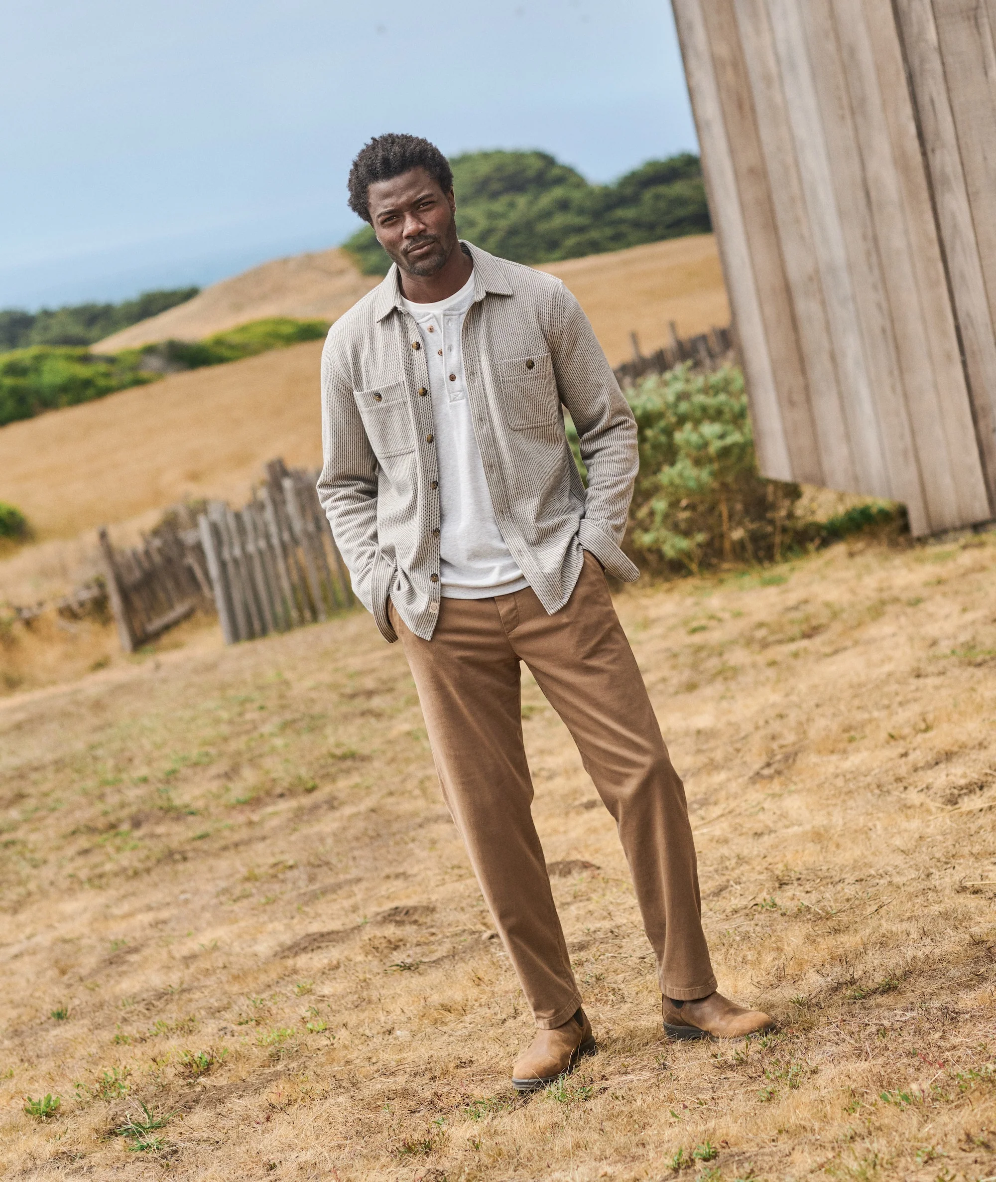 Pacifica Stretch Twill Overshirt - Image 3