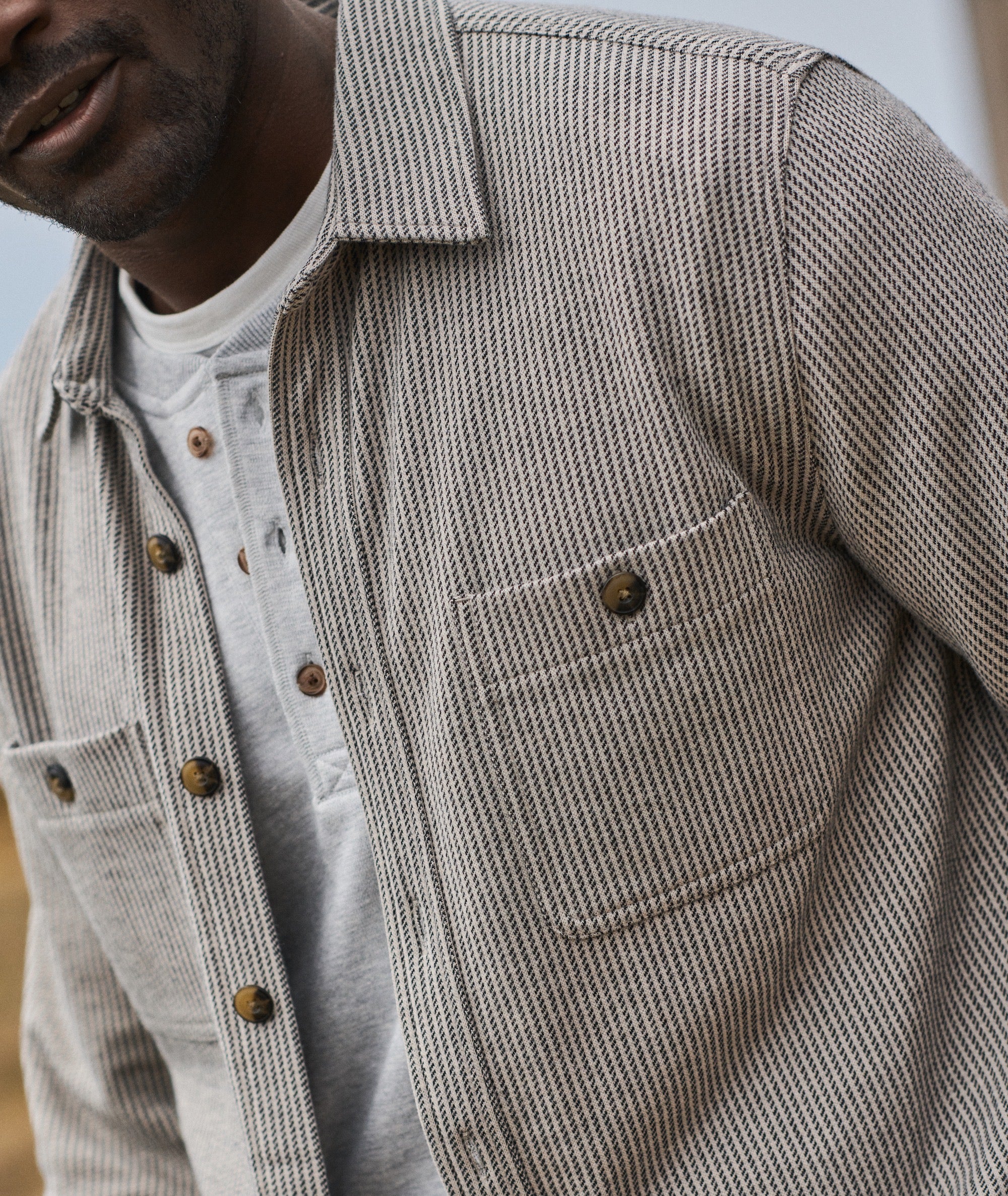 Pacifica Stretch Twill Overshirt - Image 4