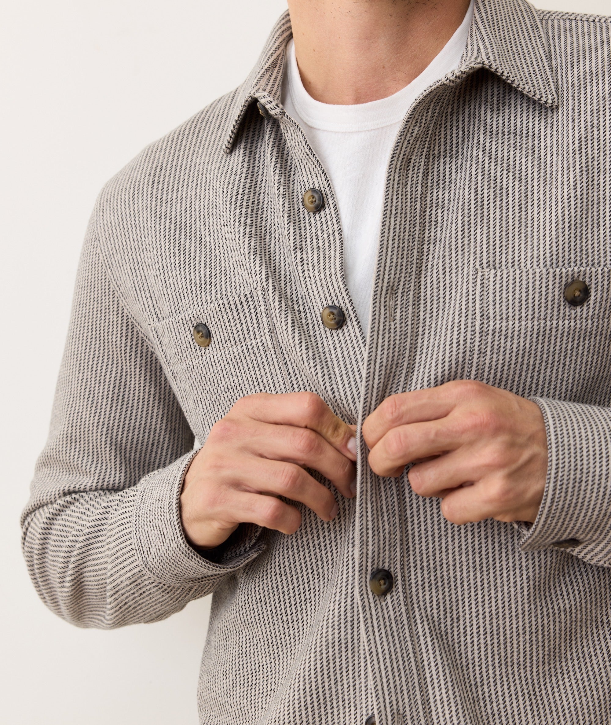 Pacifica Stretch Twill Overshirt - Image 7