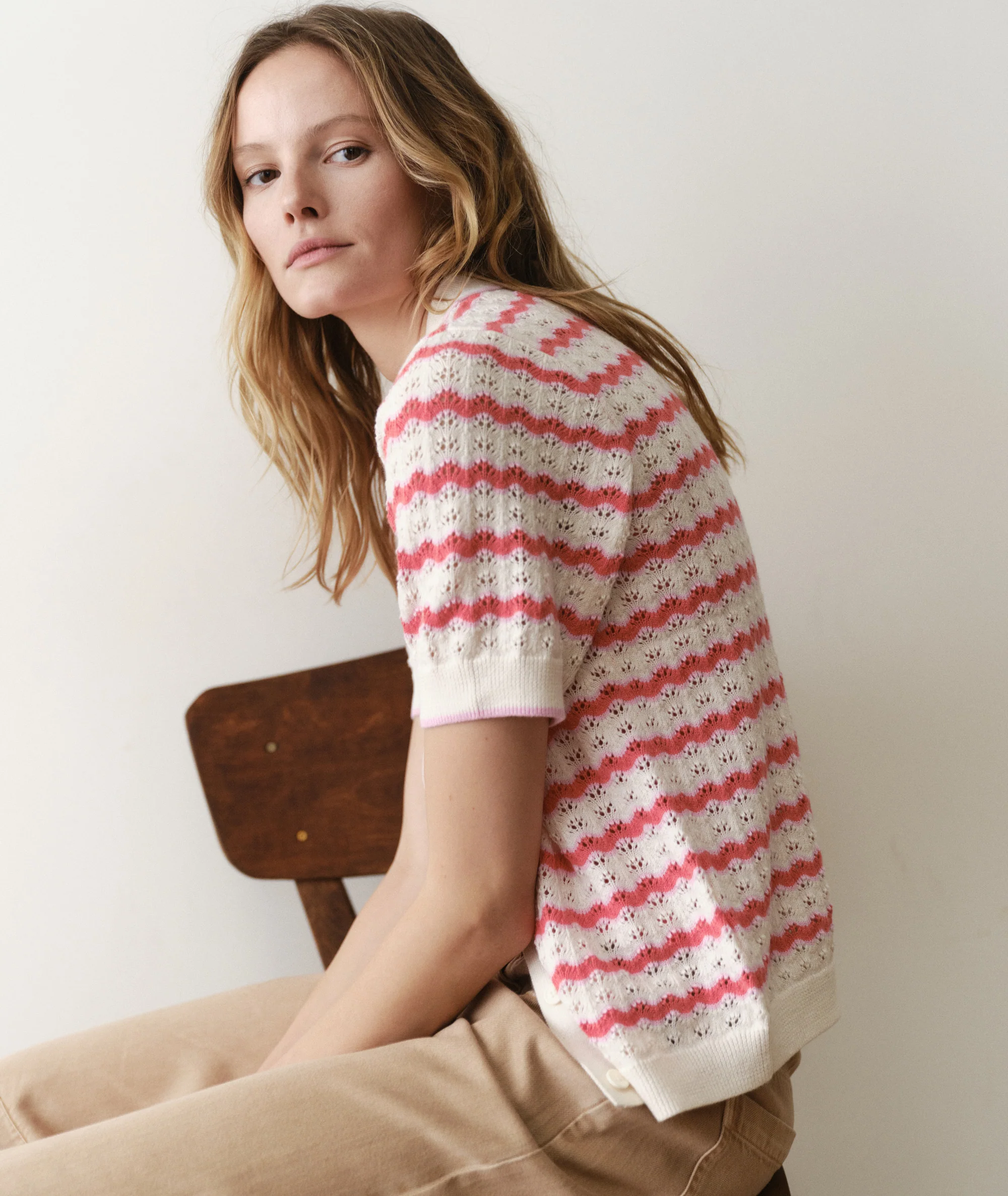 Lynn Knit Resort Shirt - Image 3