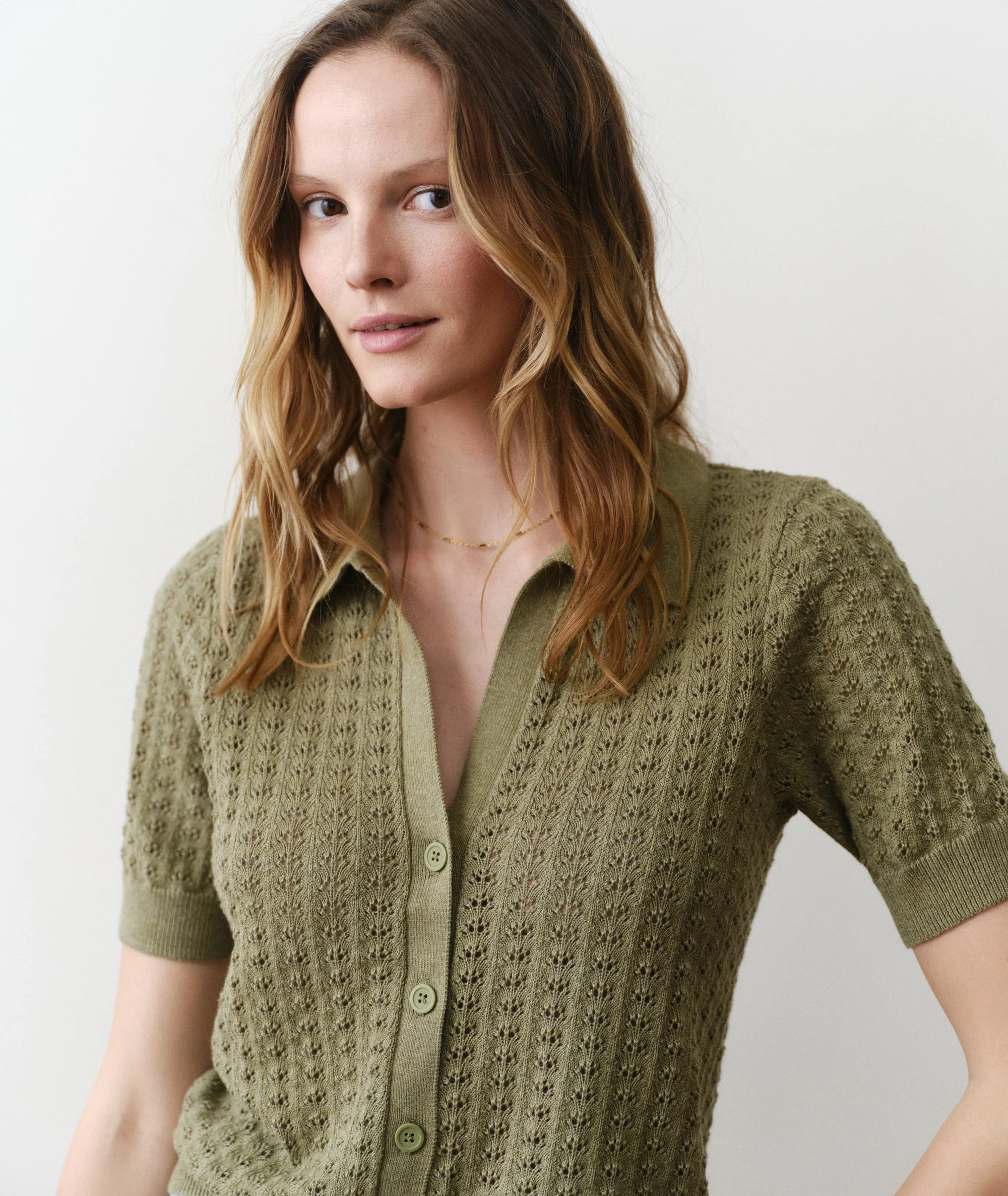 Lynn Knit Resort Shirt - Image 6