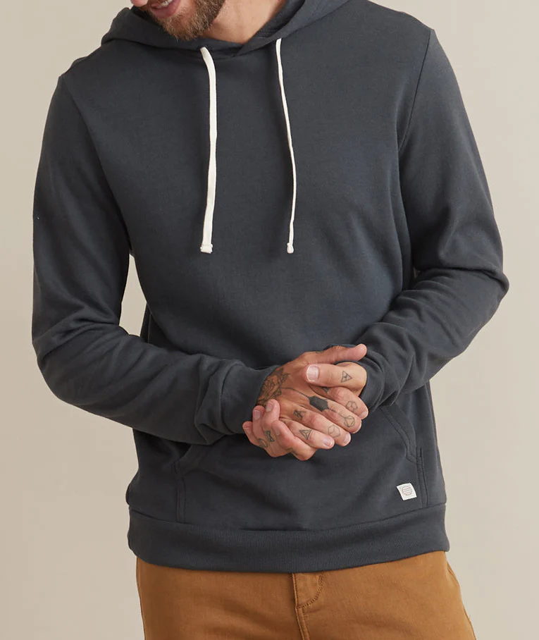 Men's Sunset Pullover Hoodie in Asphalt Grey - Image 2