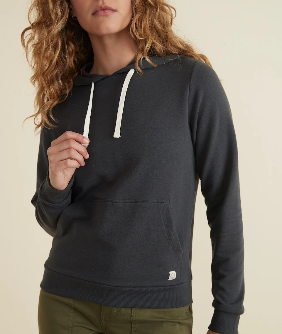 Women's Sunset Pullover Hoodie in Asphalt Grey - Image 3