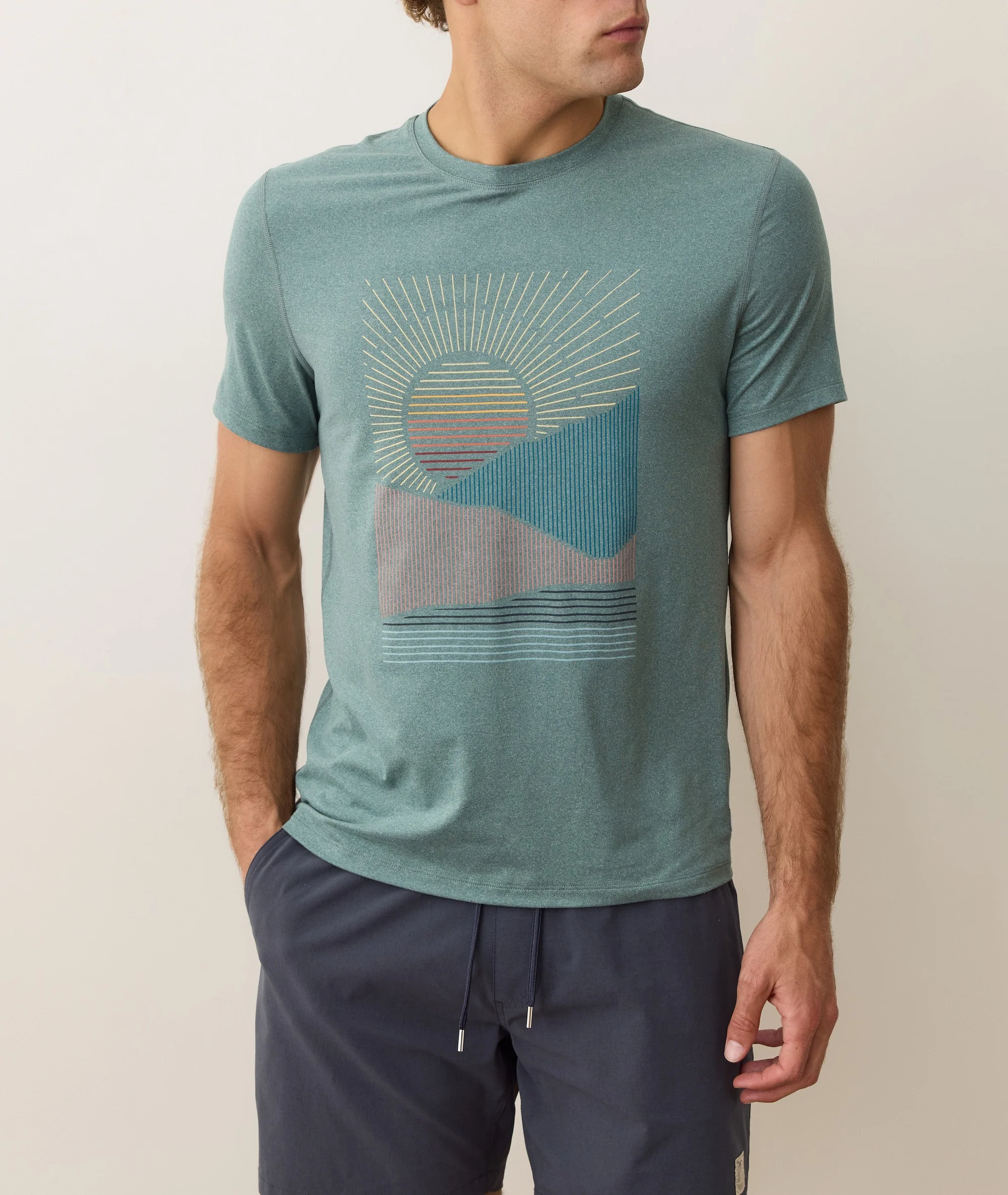 Re-Spun Sport Graphic Tee - Image 2