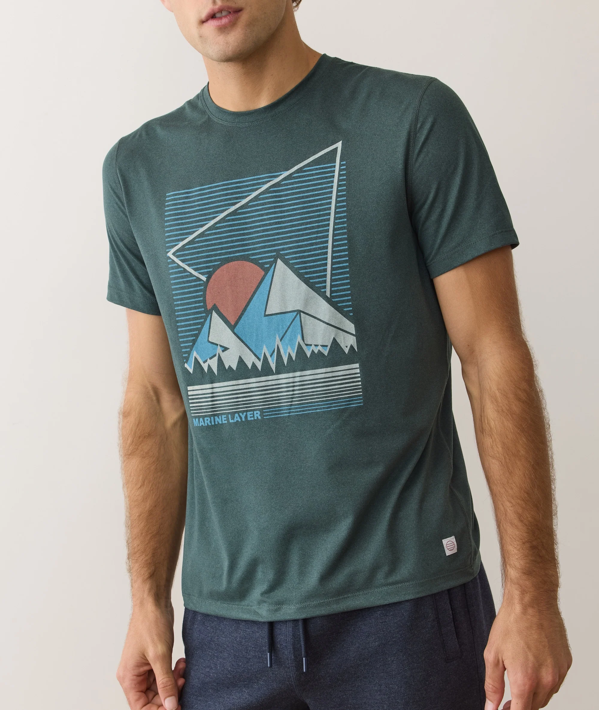 Re-Spun Sport Graphic Tee - Image 2