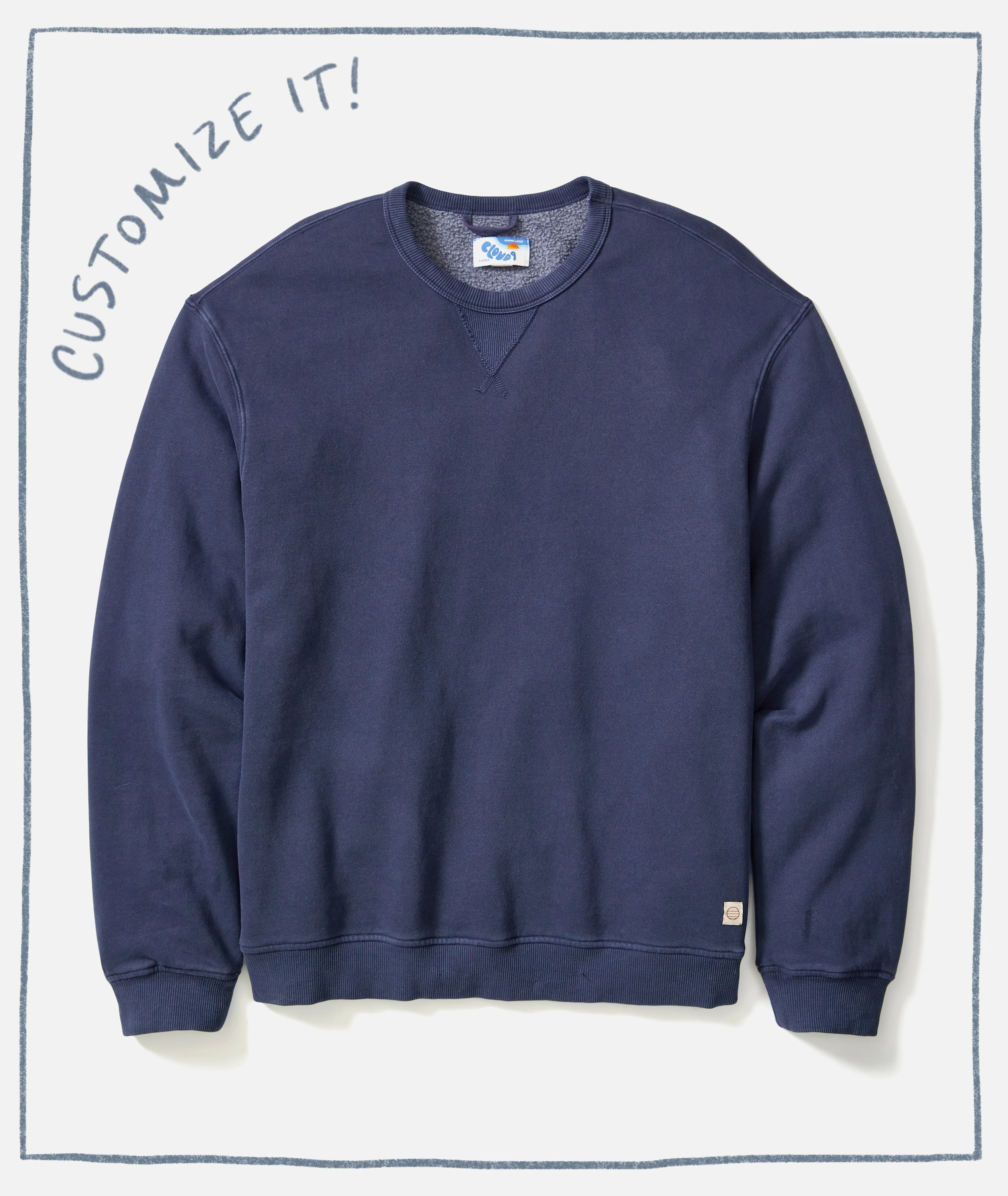 Cloud 9 Fleece Relaxed Crewneck - Image 7