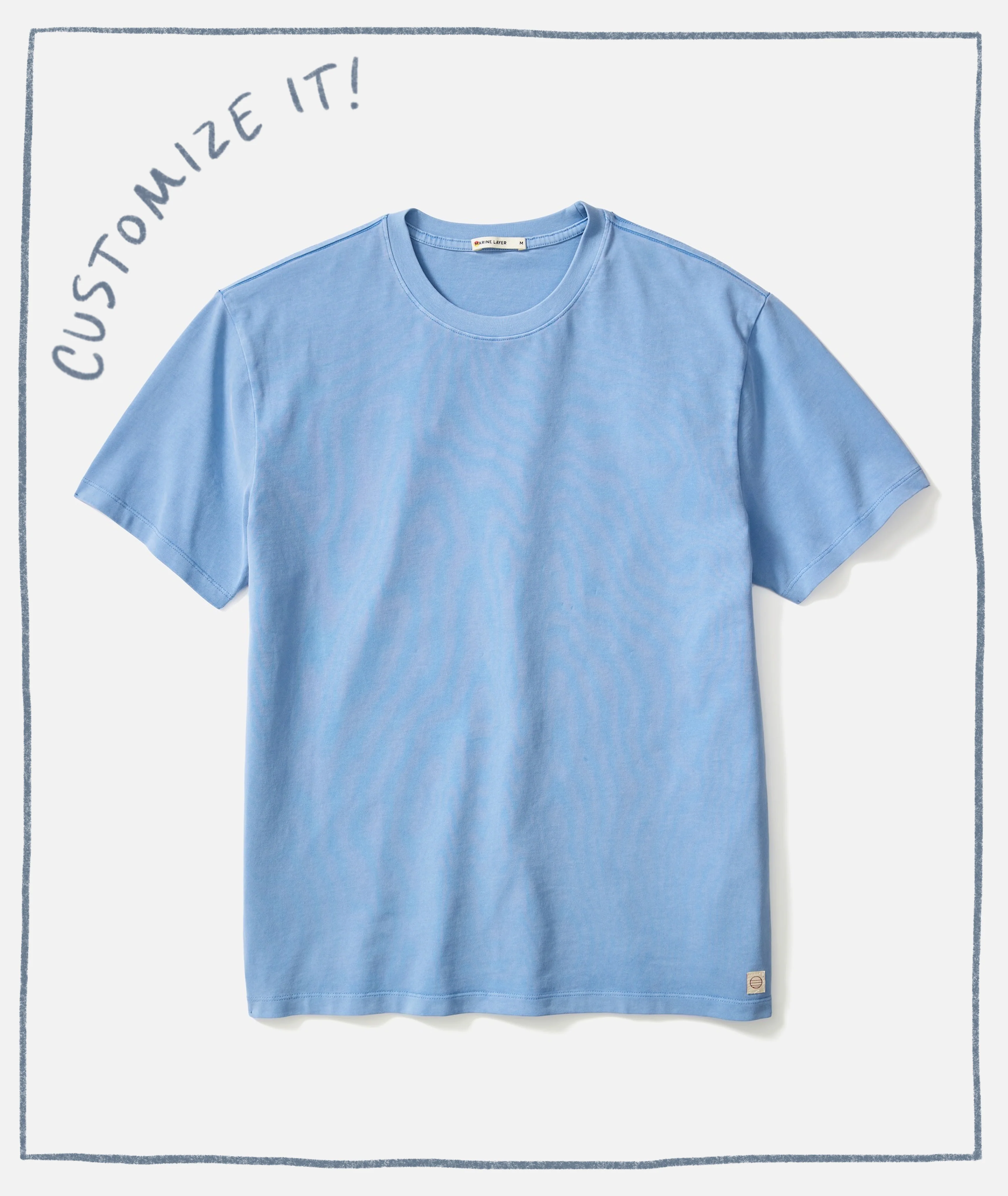 Luxe 250 Relaxed Tee - Image 7