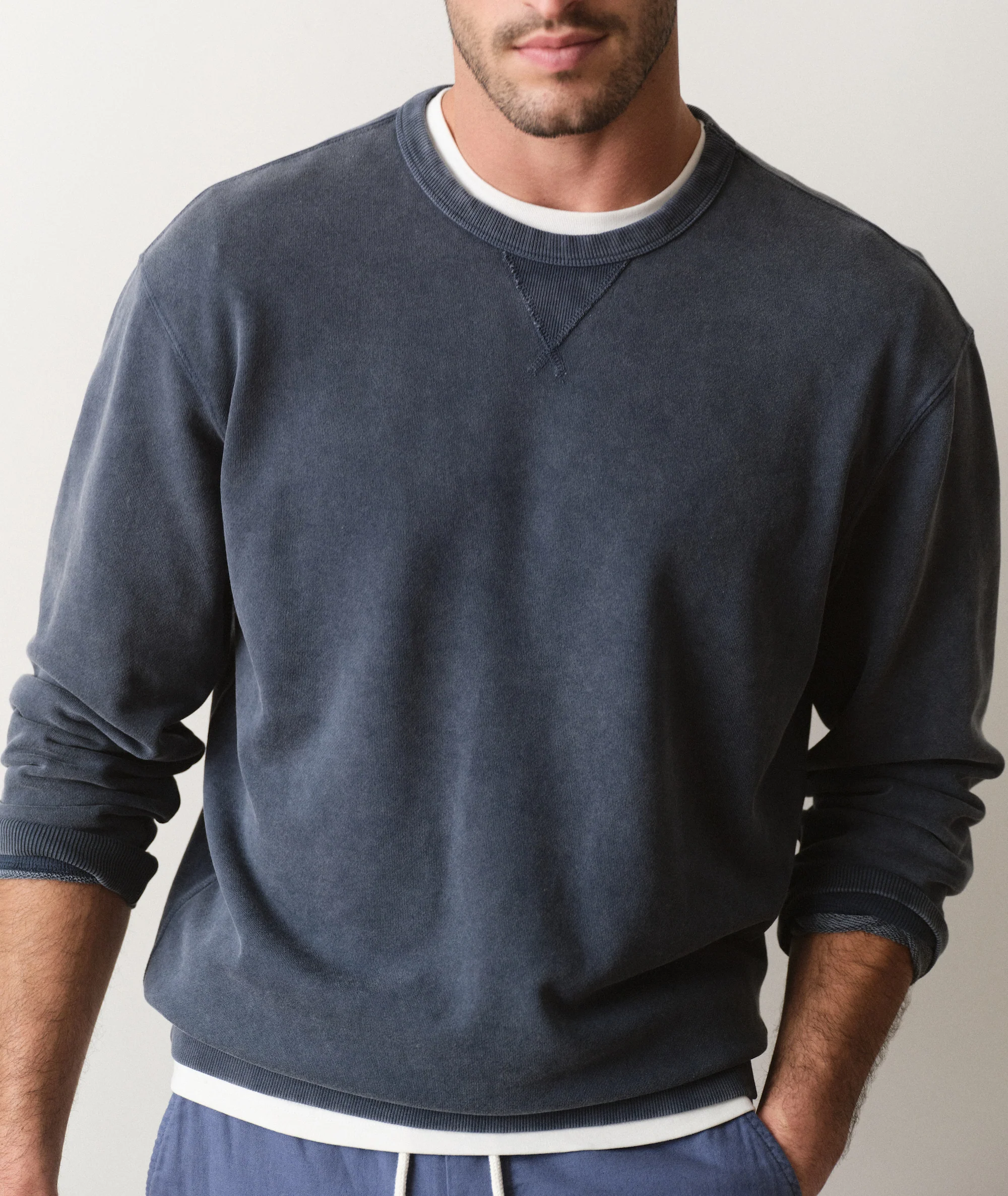 Cloud 9 Terry Relaxed Crewneck - Image 2