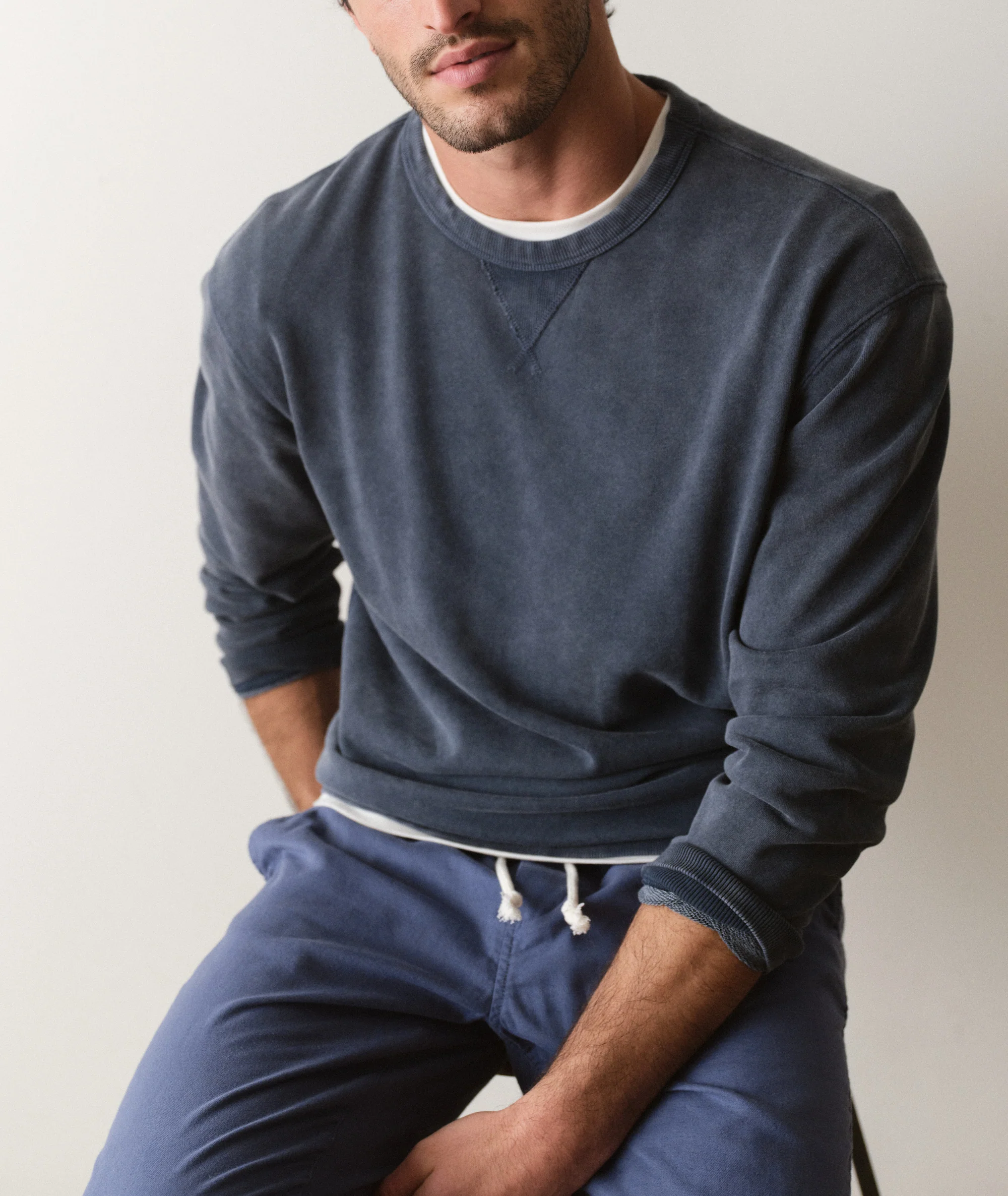 Cloud 9 Terry Relaxed Crewneck - Image 3