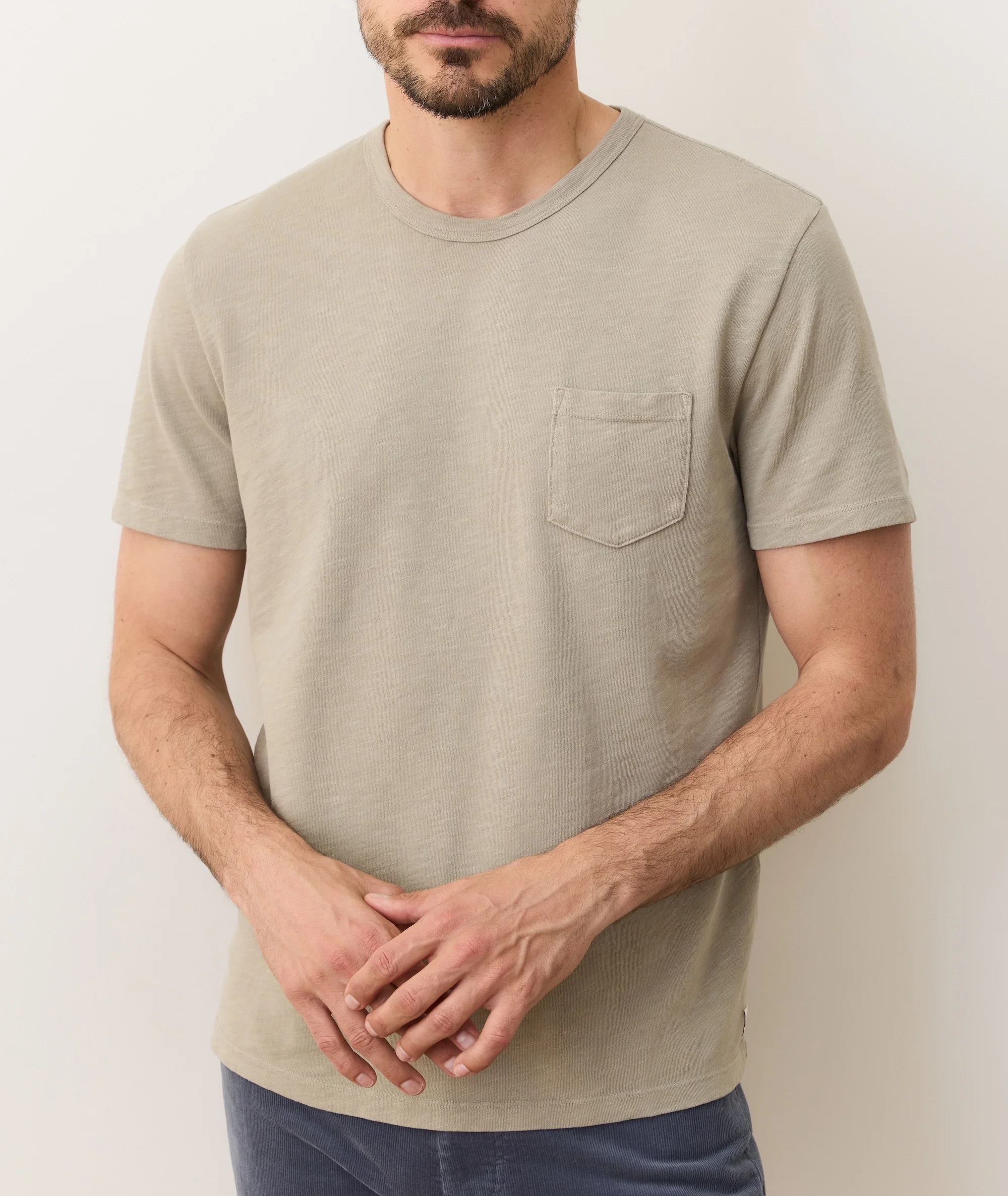Classic Heavy Slub Pocket Tee - Image 3