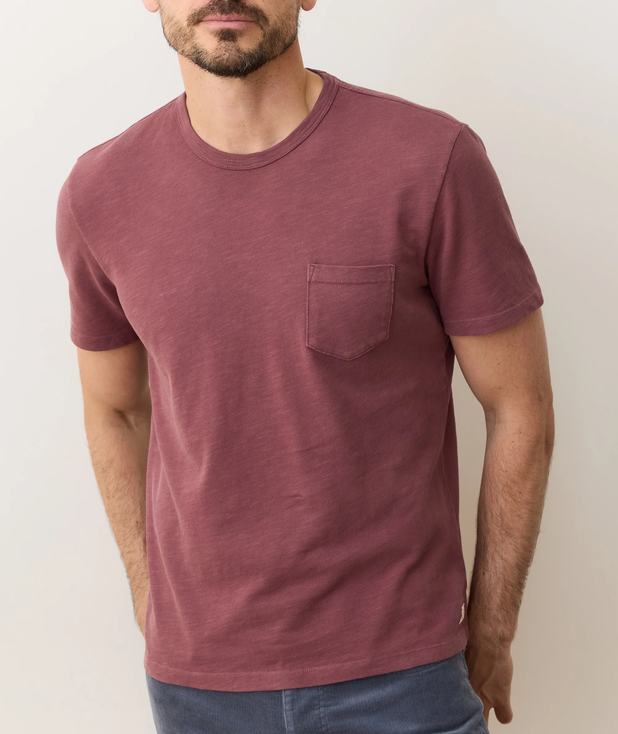 Classic Heavy Slub Pocket Tee - Image 2