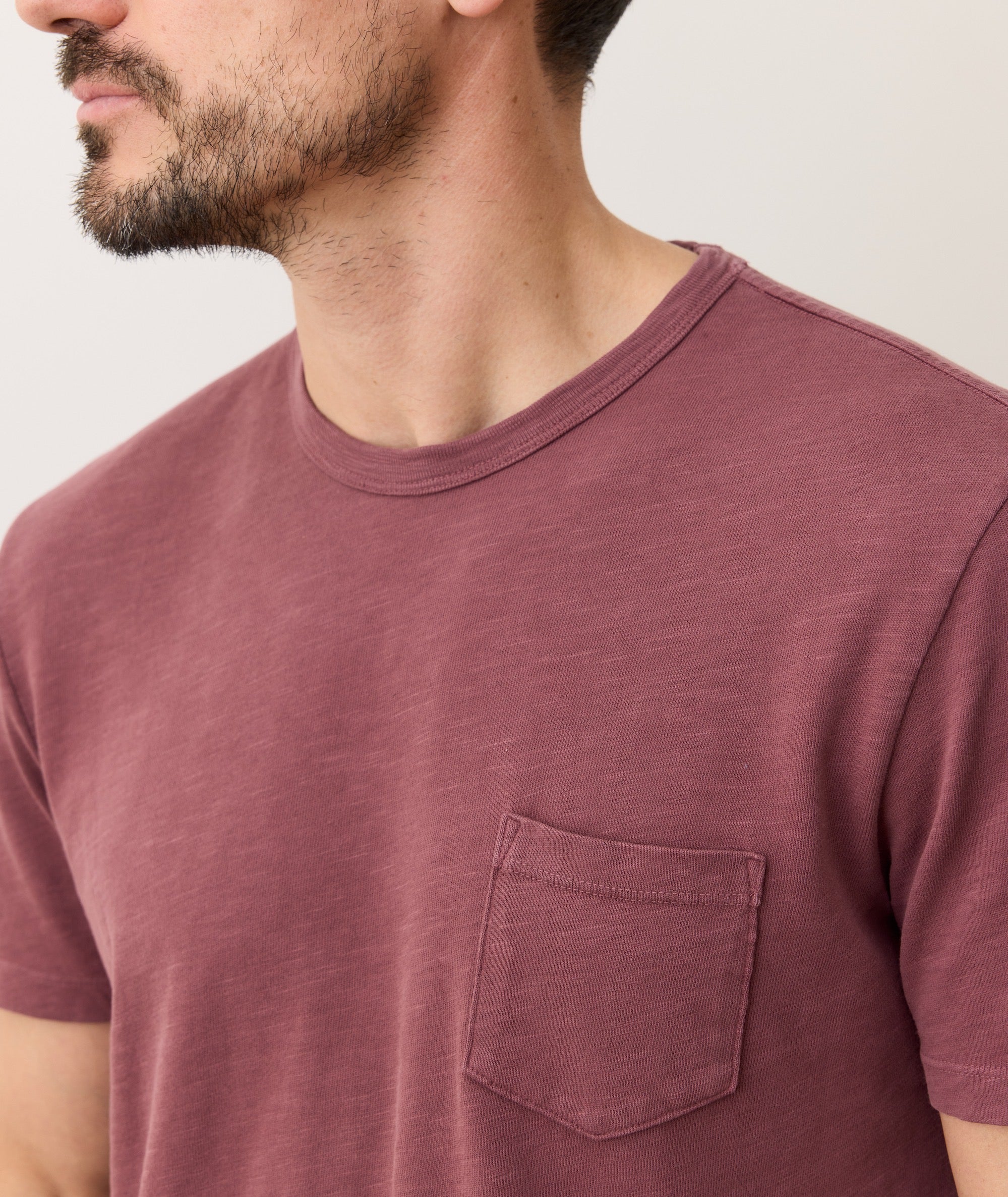 Classic Heavy Slub Pocket Tee - Image 3