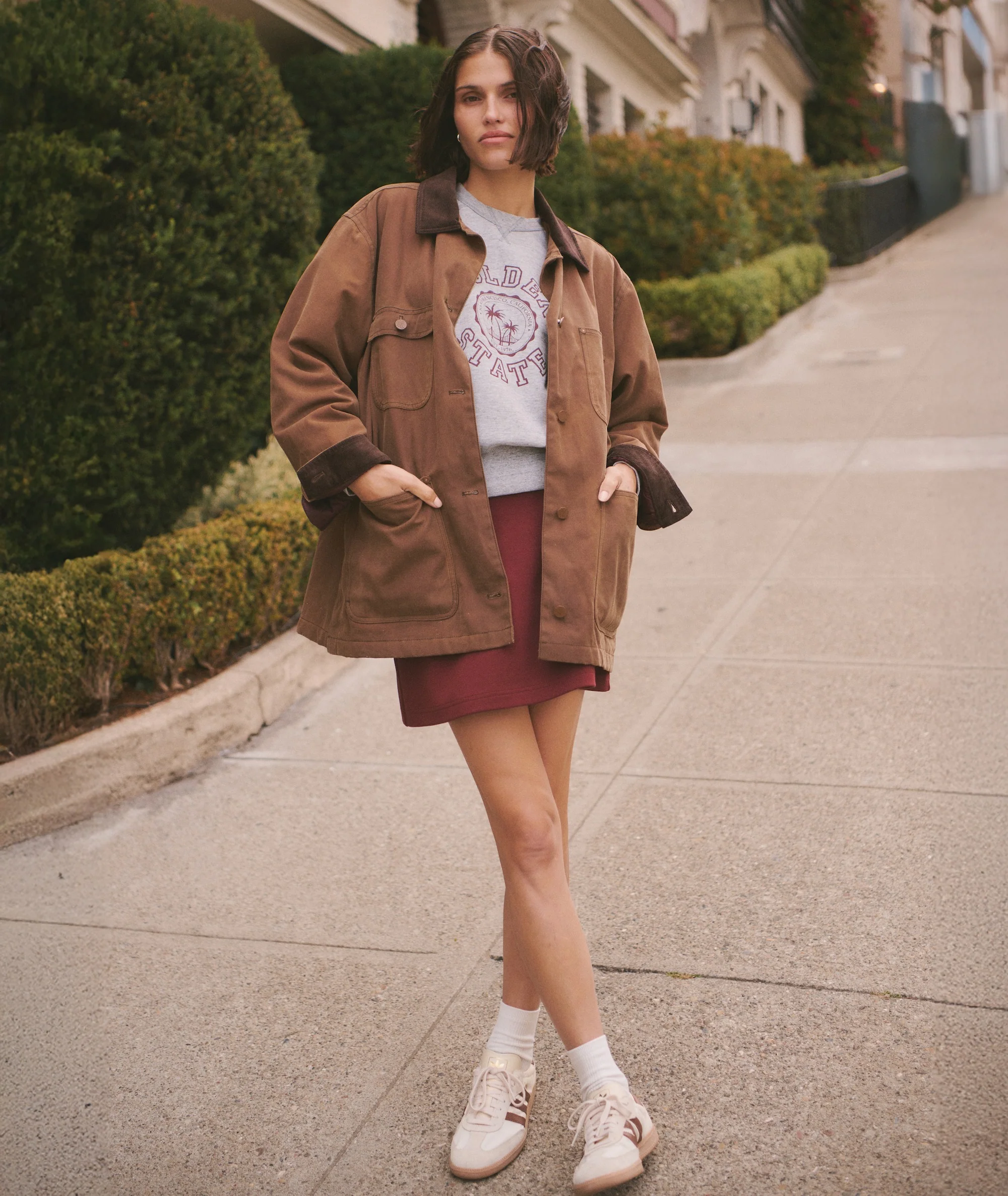 Riley Waxed Barn Jacket - Image 7