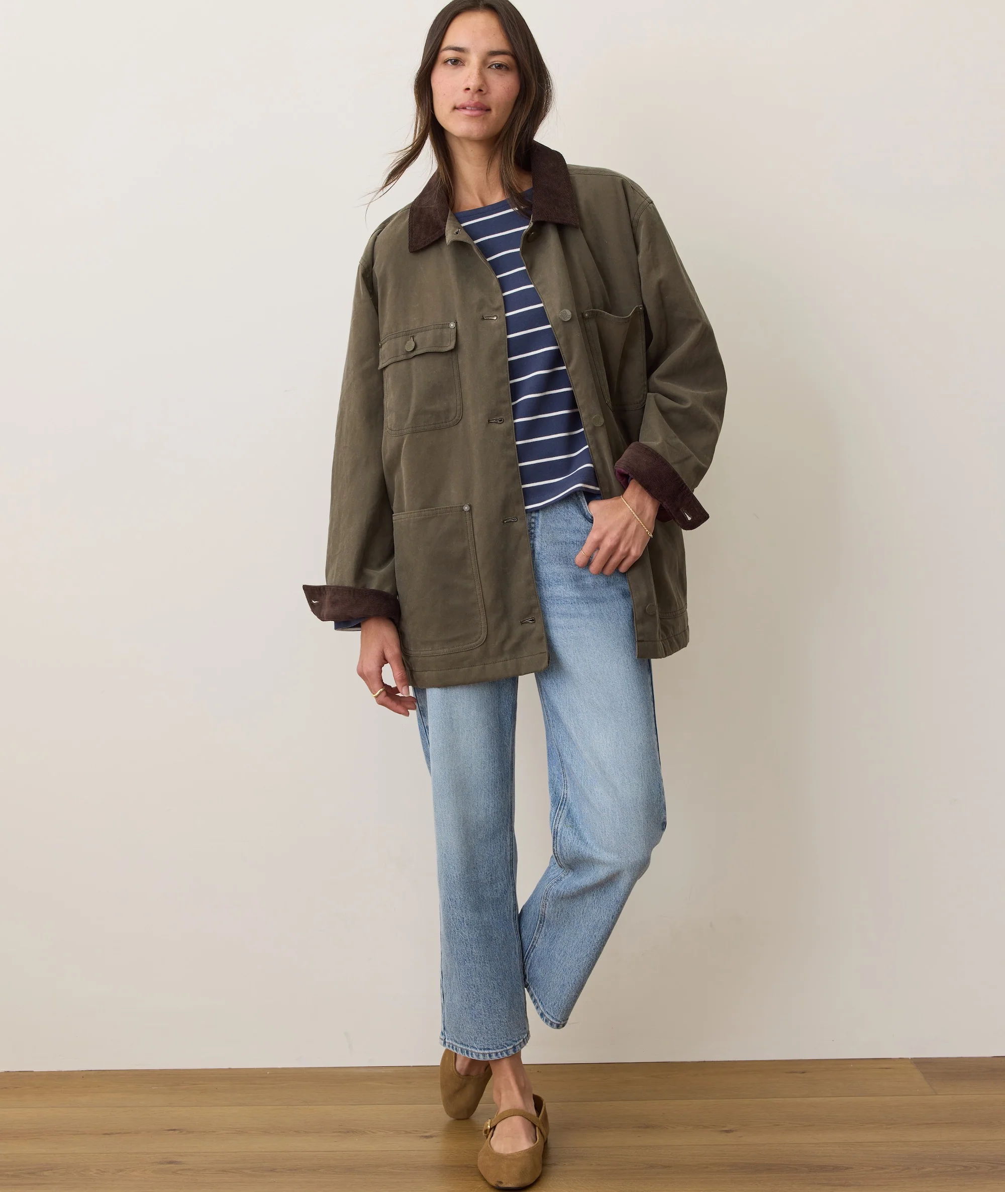 Riley Waxed Barn Jacket - Image 10