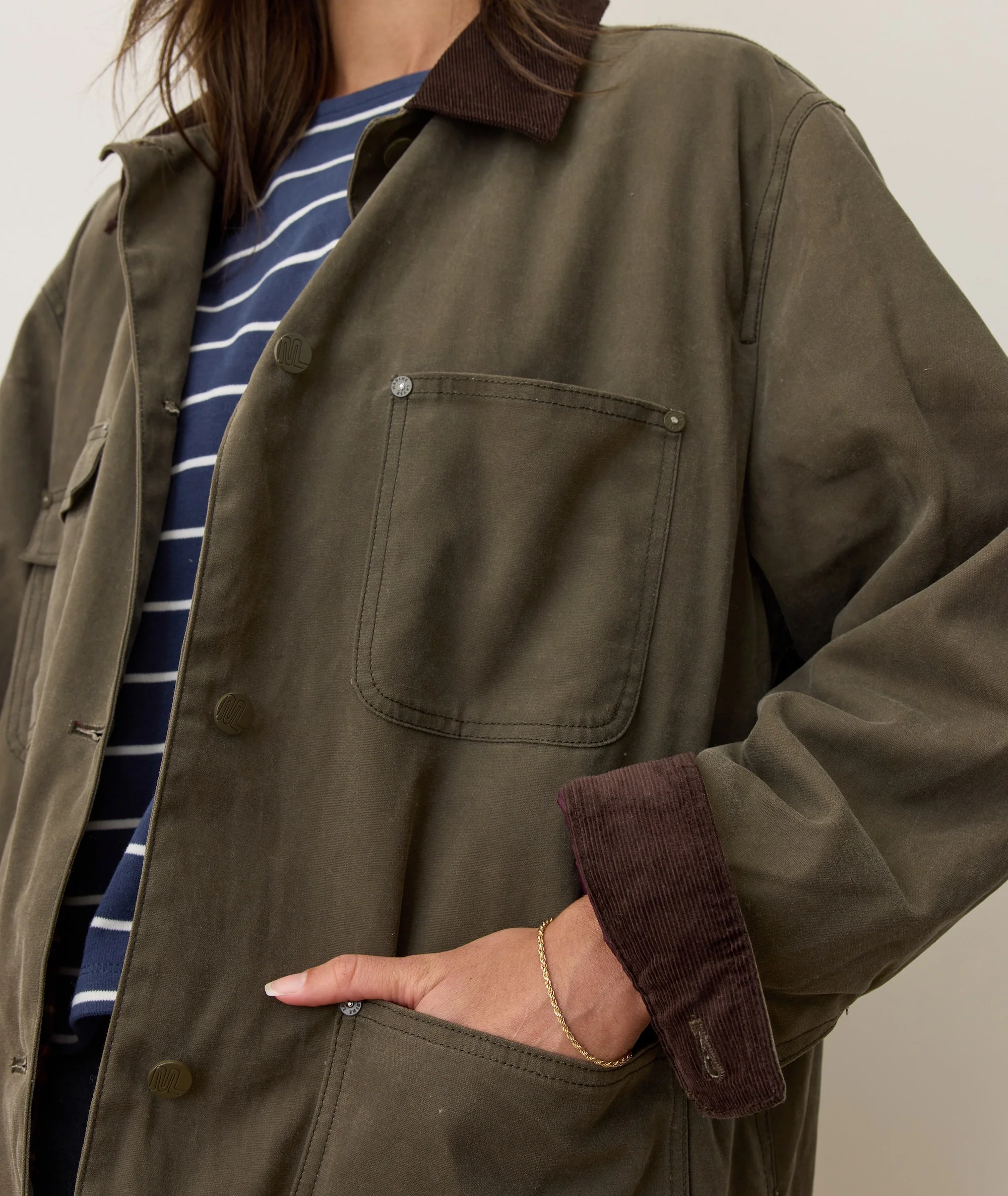 Riley Waxed Barn Jacket - Image 9