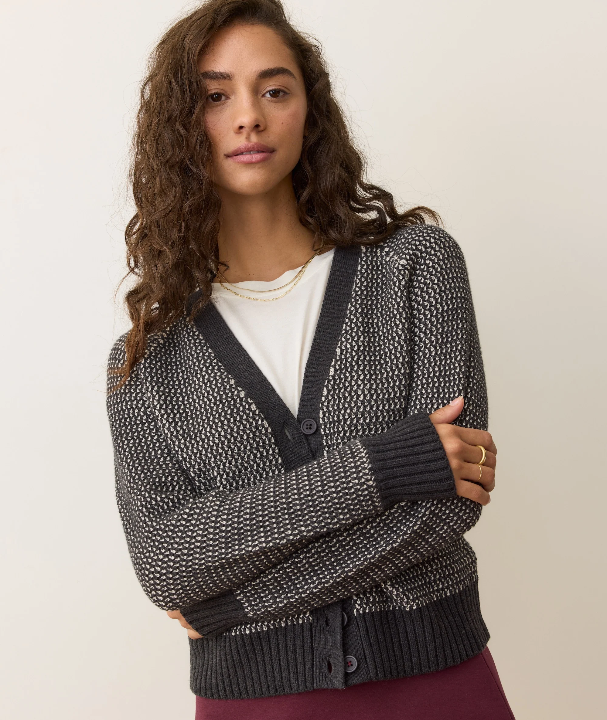 Robin Textured Cardigan - Image 3