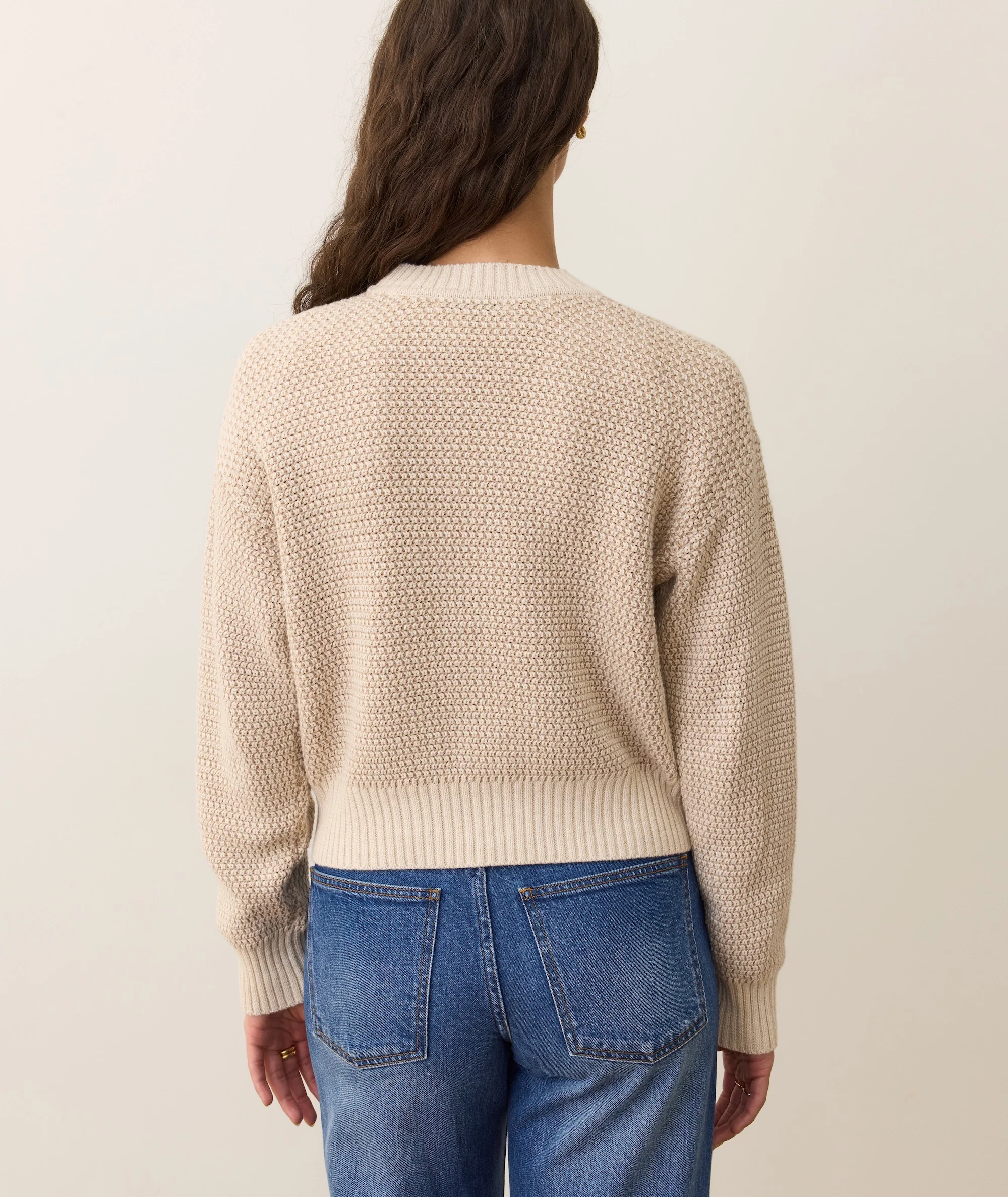 Robin Textured Crewneck Sweater - Image 6