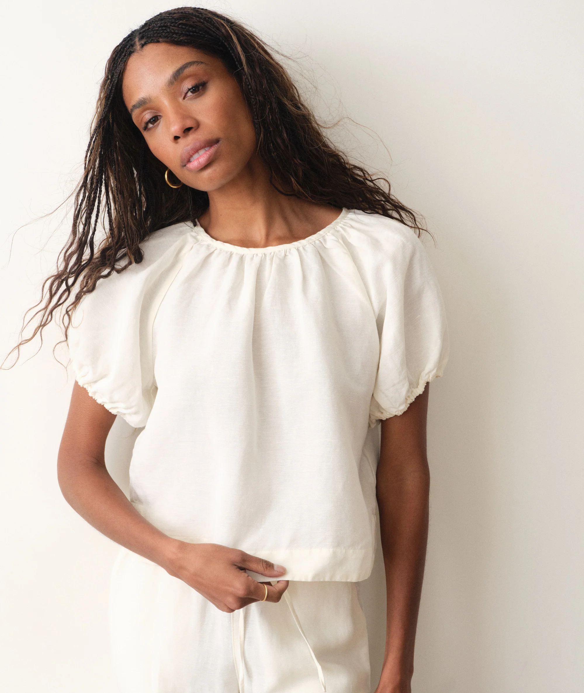 Rosa Linen Top - Image 2