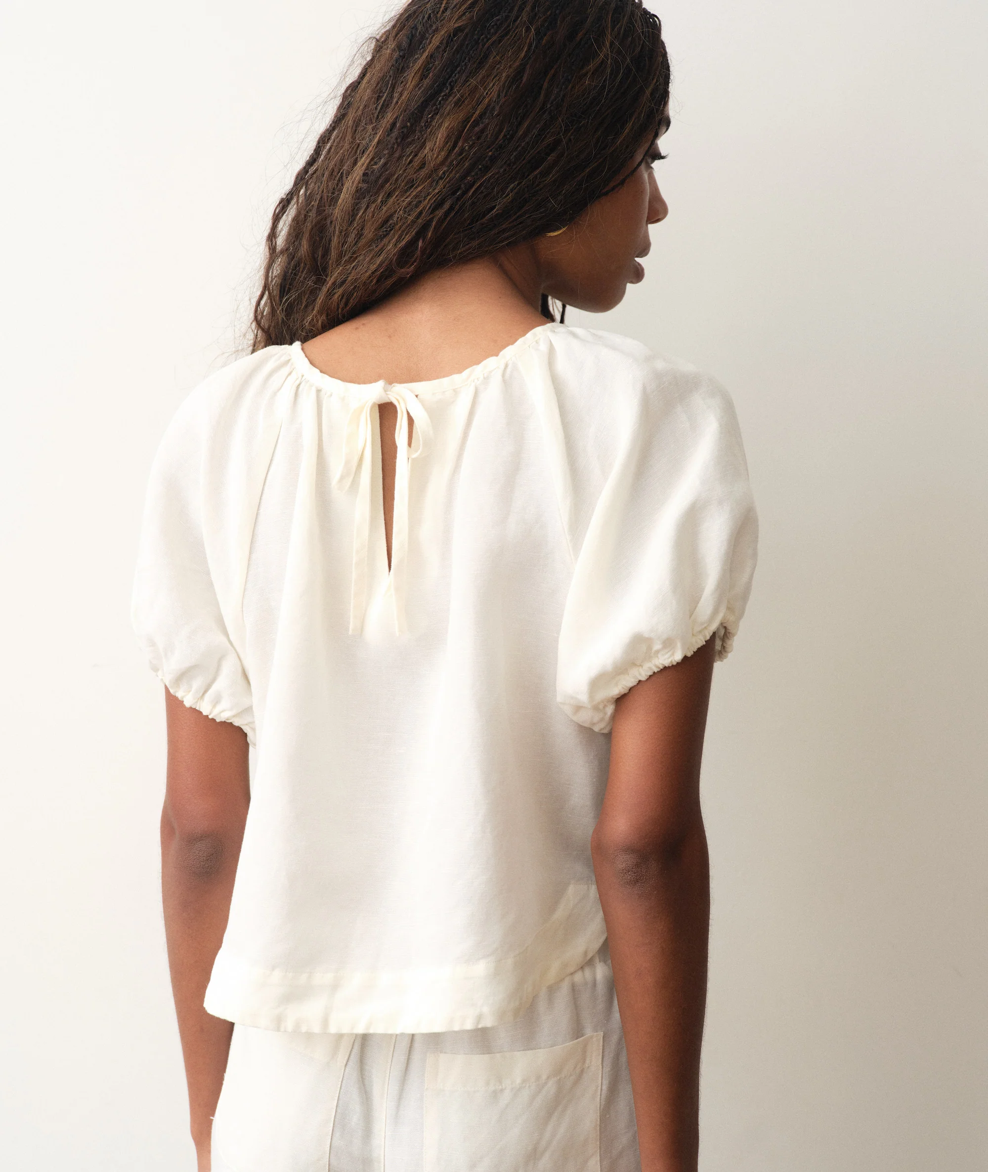 Rosa Linen Top - Image 3