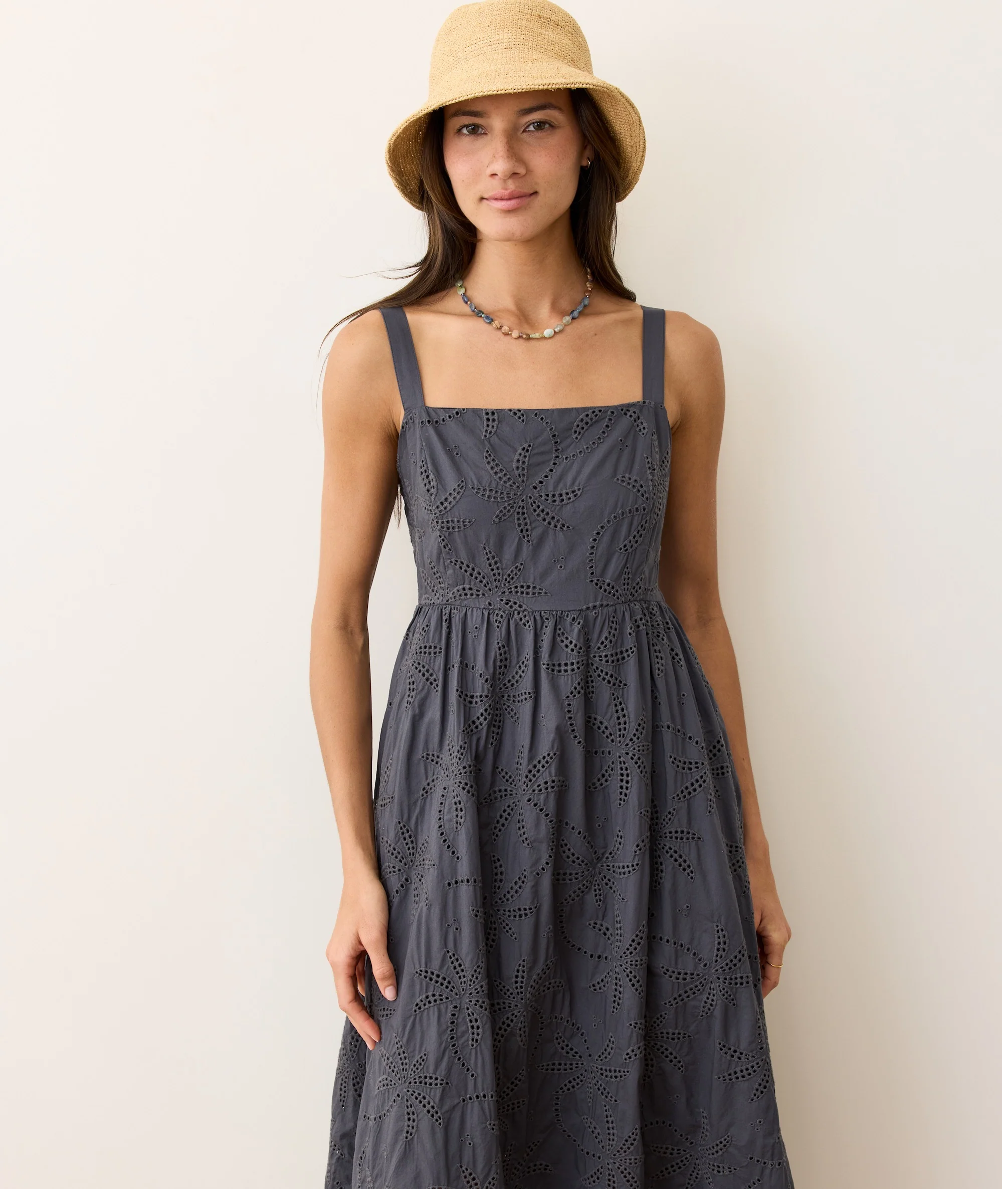Rosette Eyelet Dress - Image 2