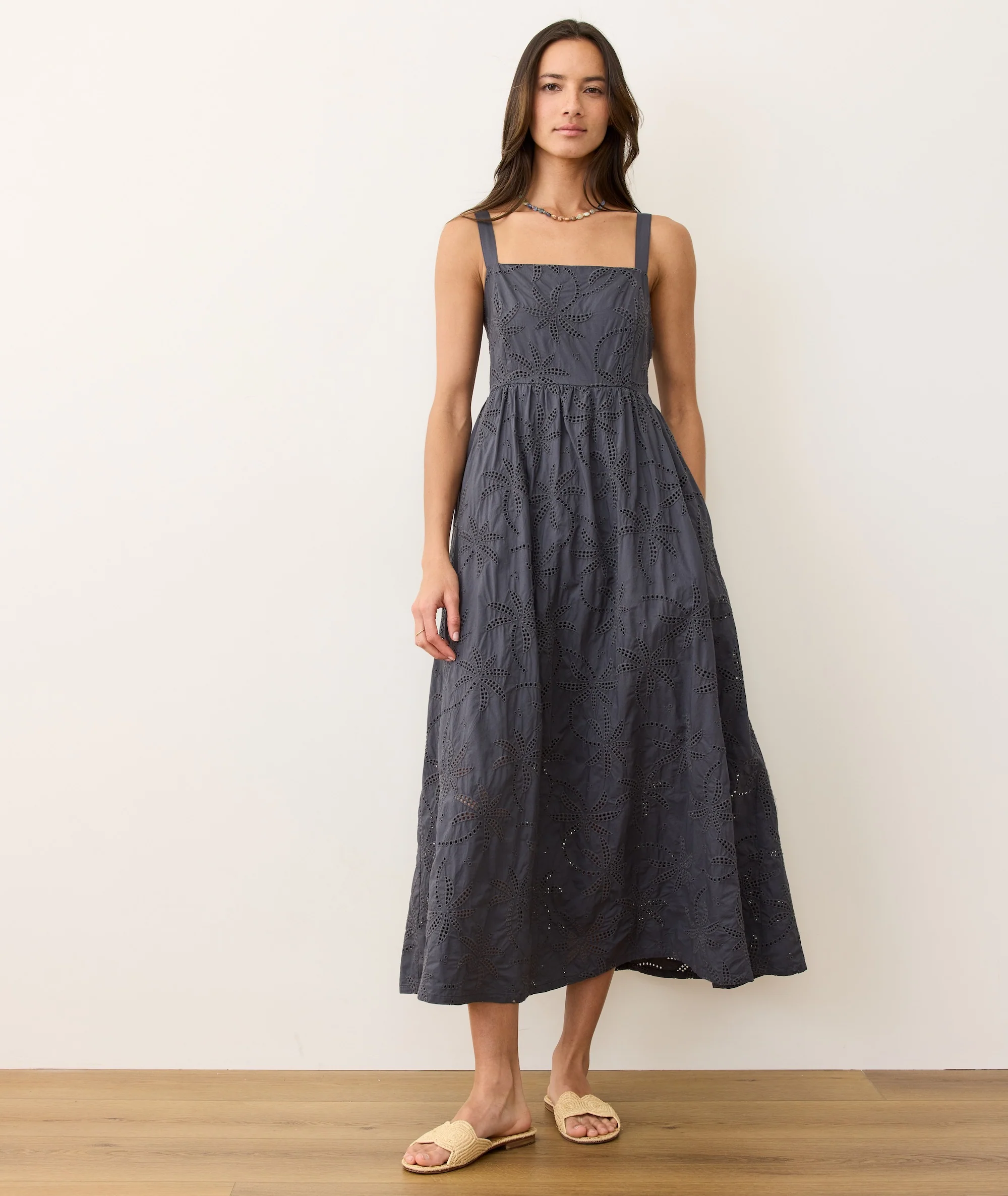 Rosette Eyelet Dress - Image 5