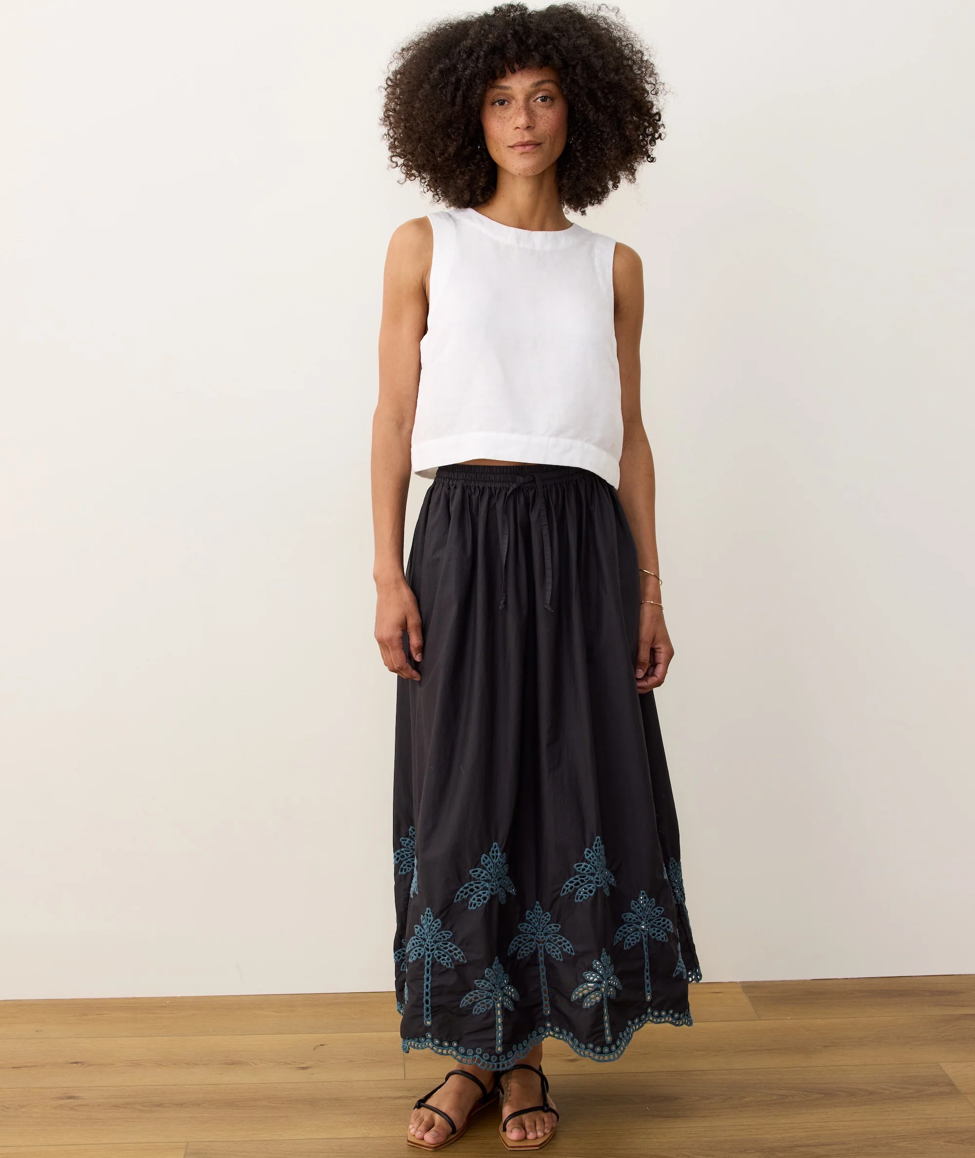 Ryland Eyelet Drawstring Skirt - Image 6