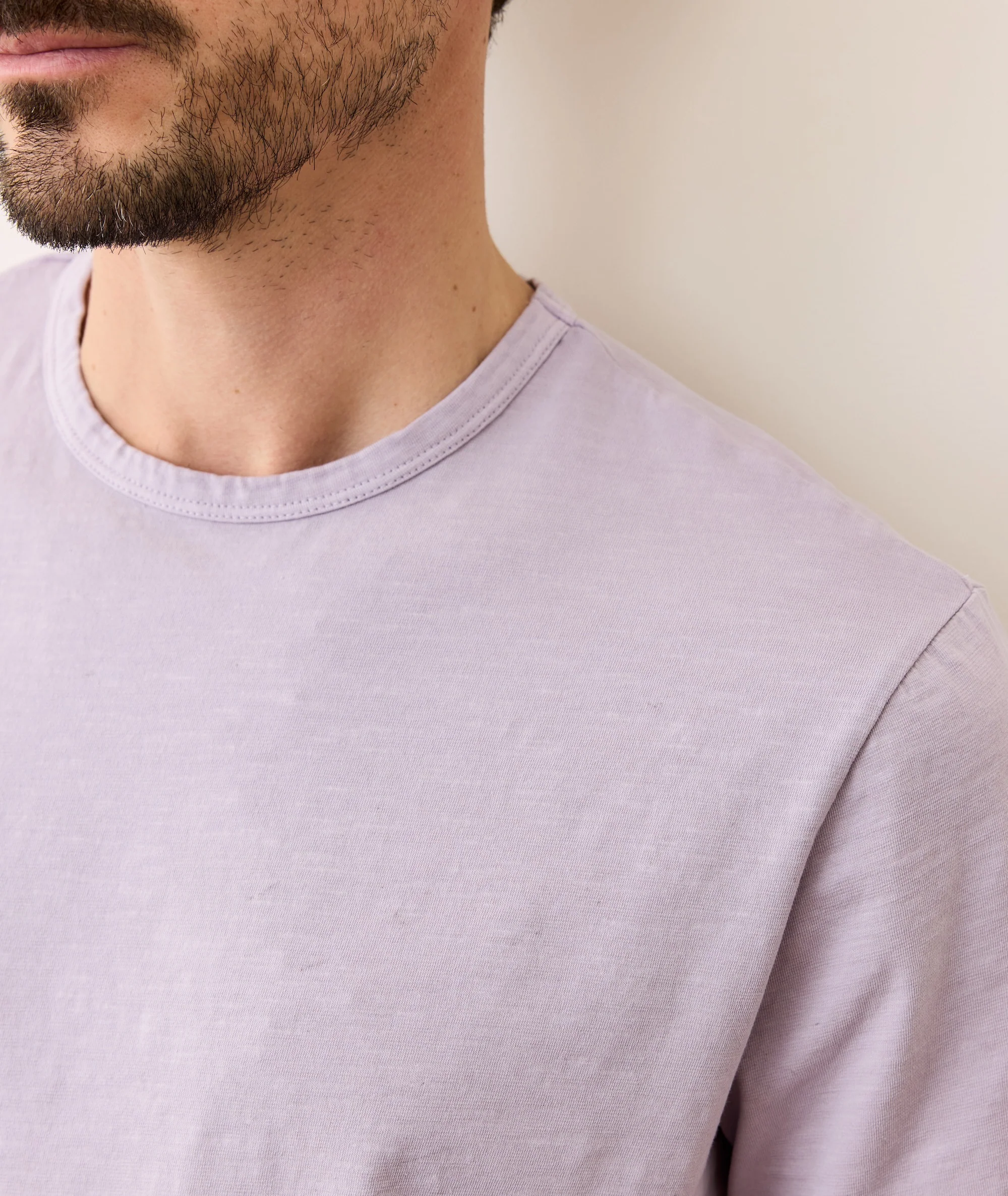 Saddle Hem Crew Tee - Image 4