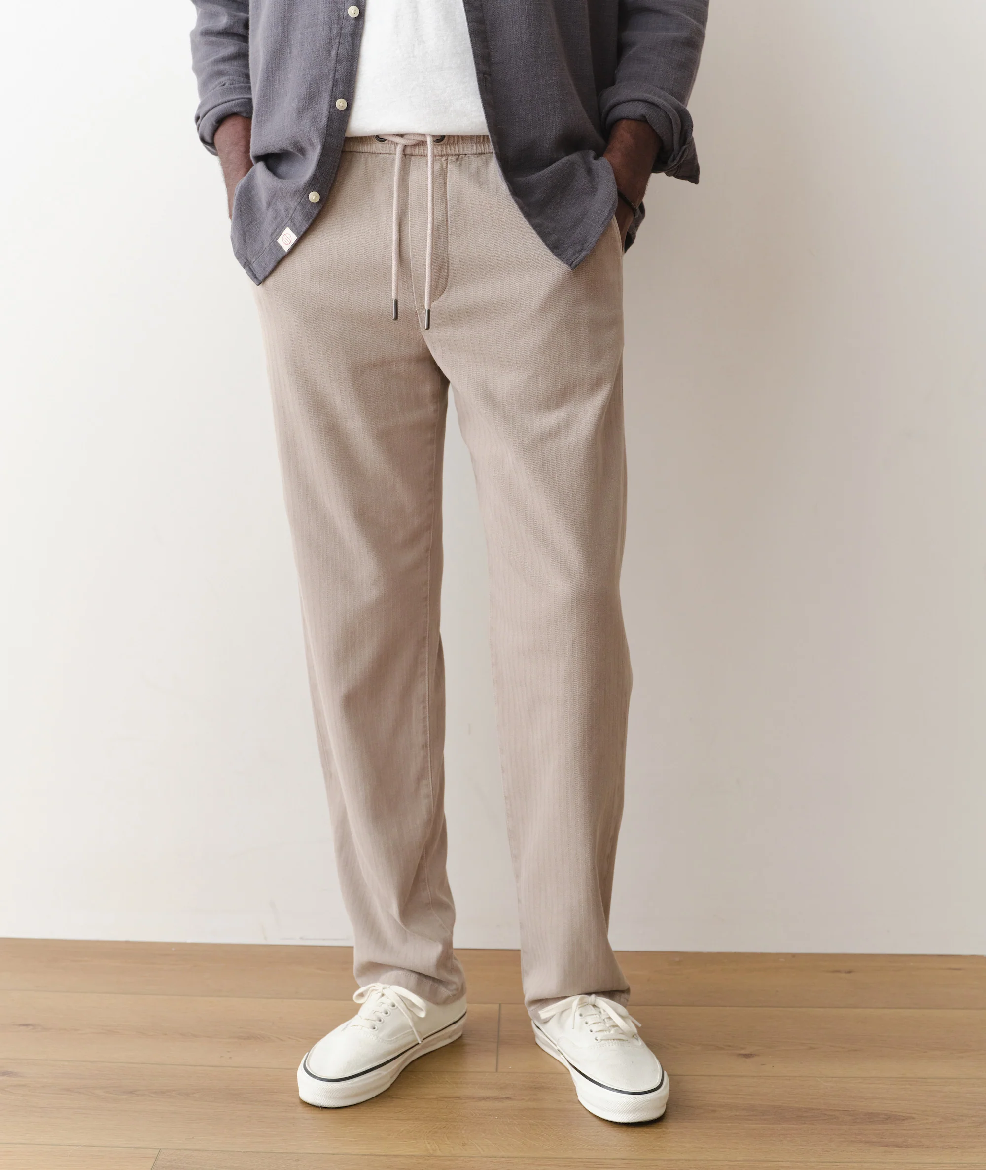 Saturday Herringbone Pant - Relaxed Fit - Image 2