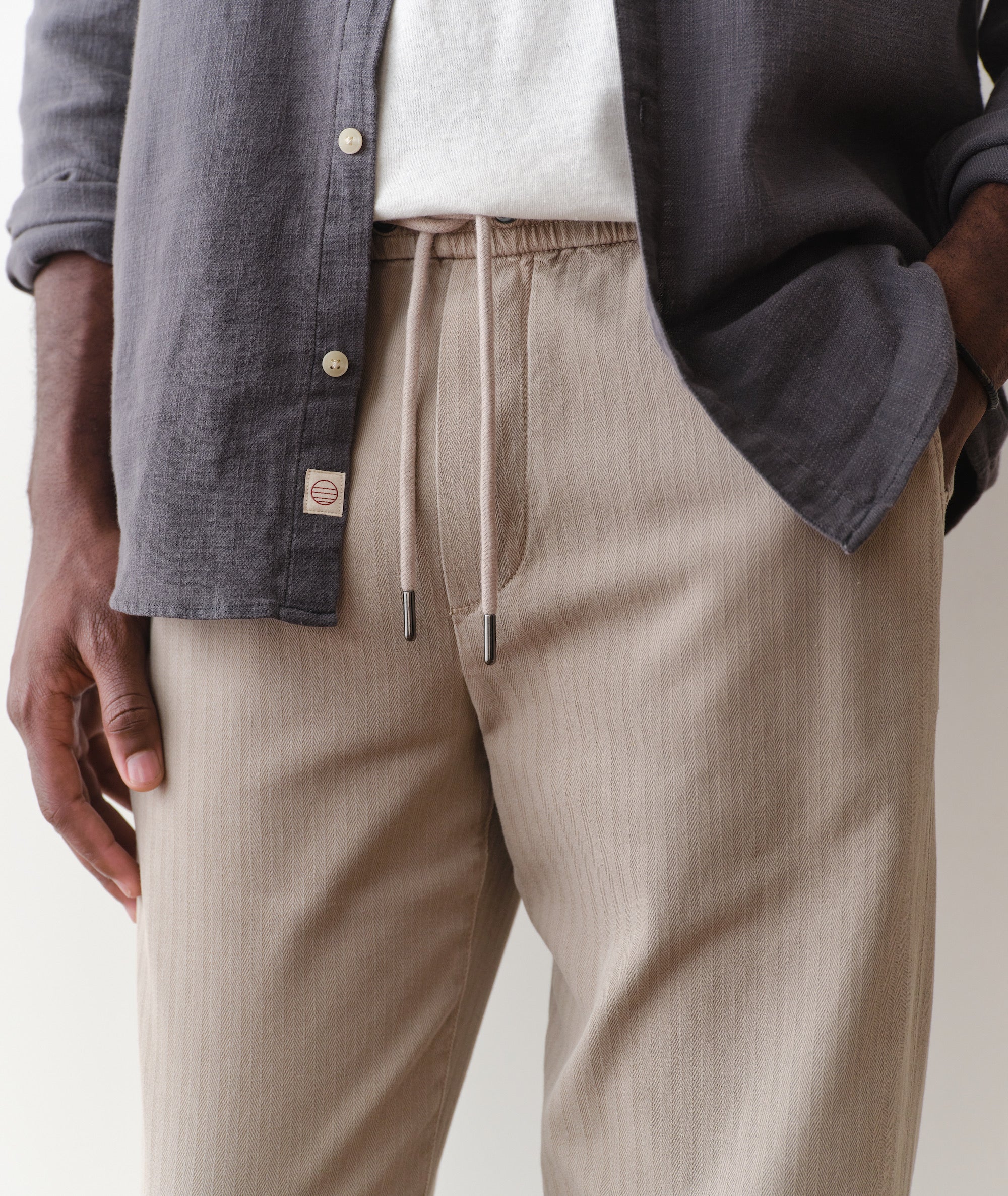 Saturday Herringbone Pant - Relaxed Fit - Image 5