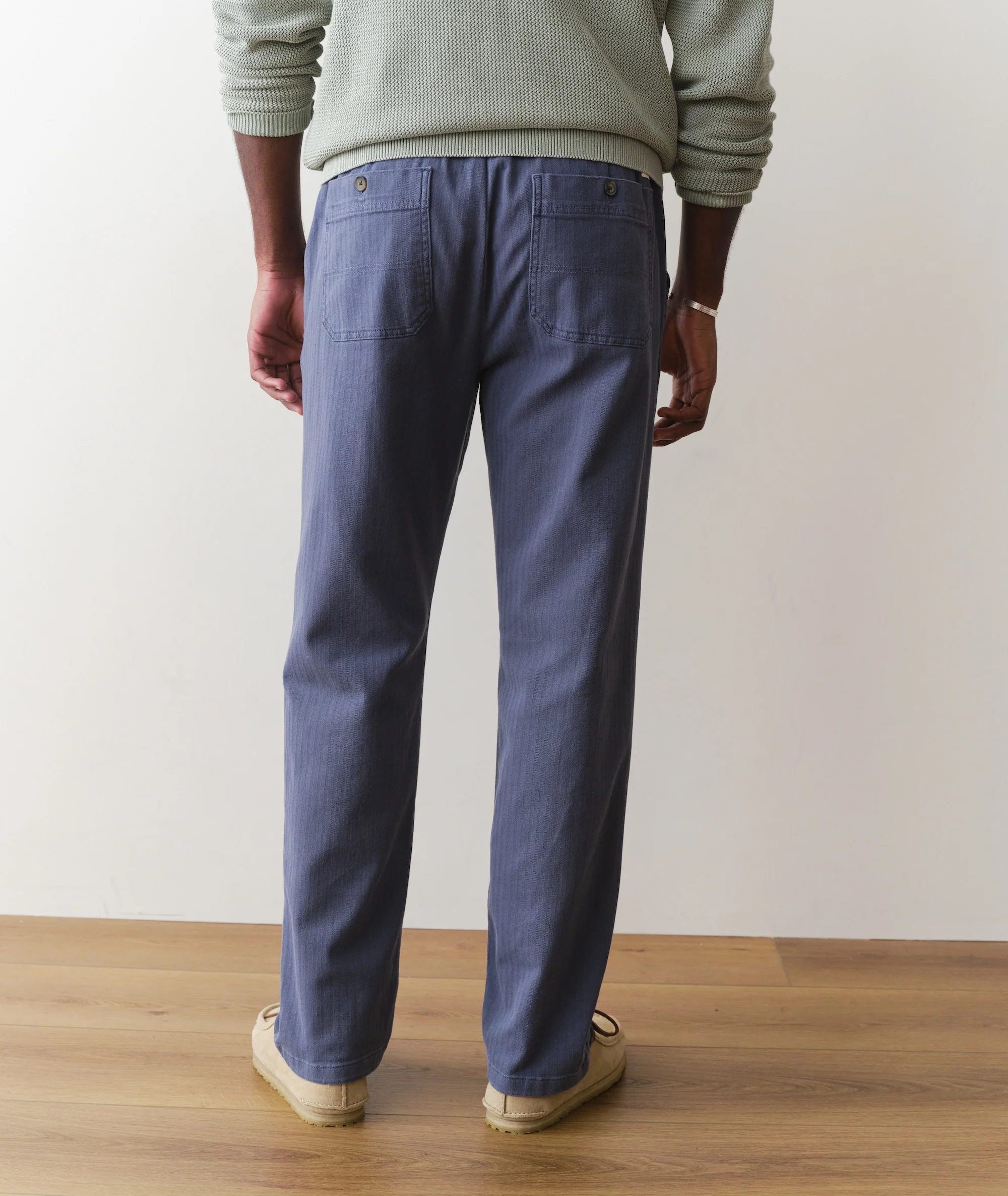 Saturday Herringbone Pant - Relaxed Fit - Image 6