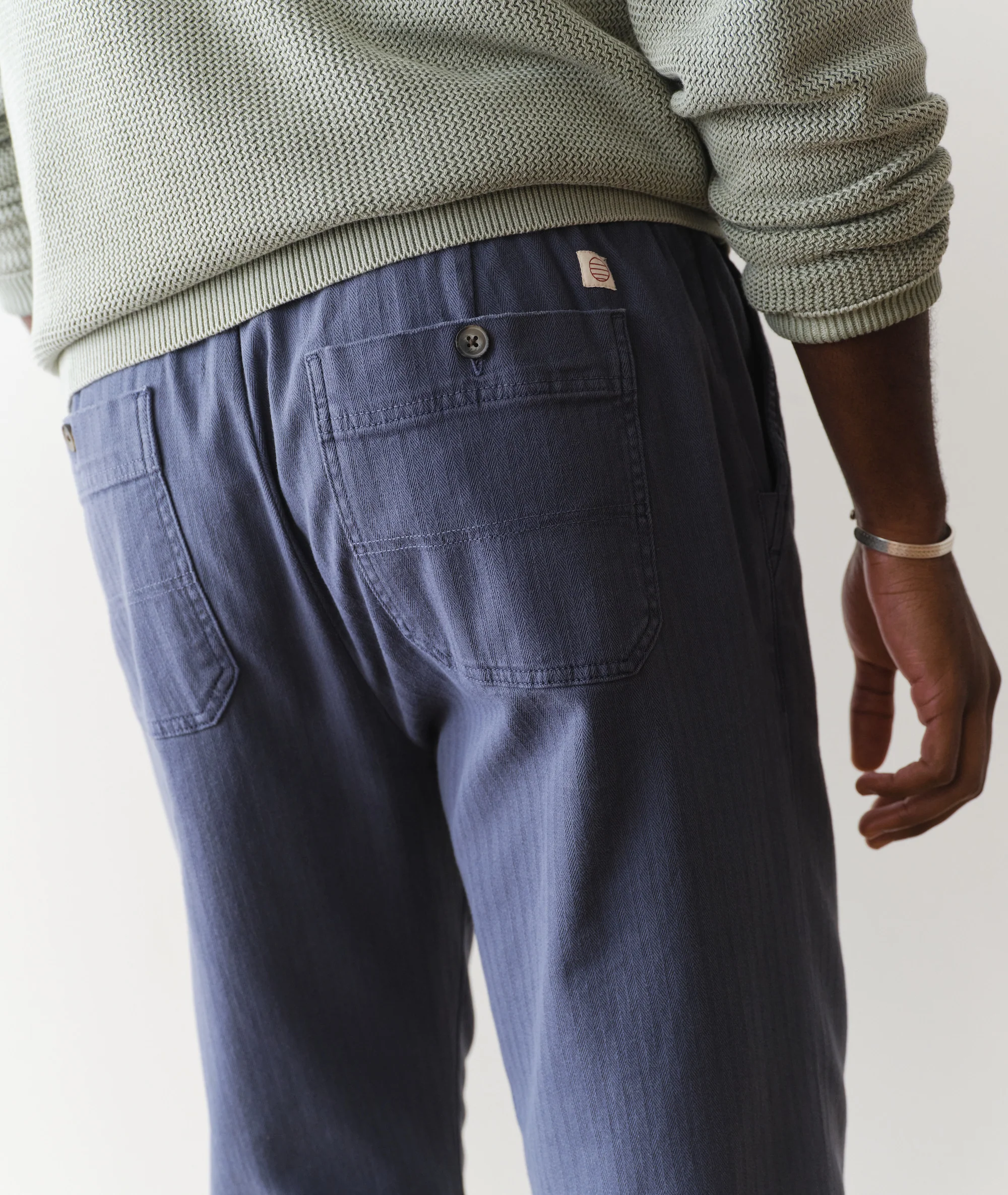 Saturday Herringbone Pant - Relaxed Fit - Image 9