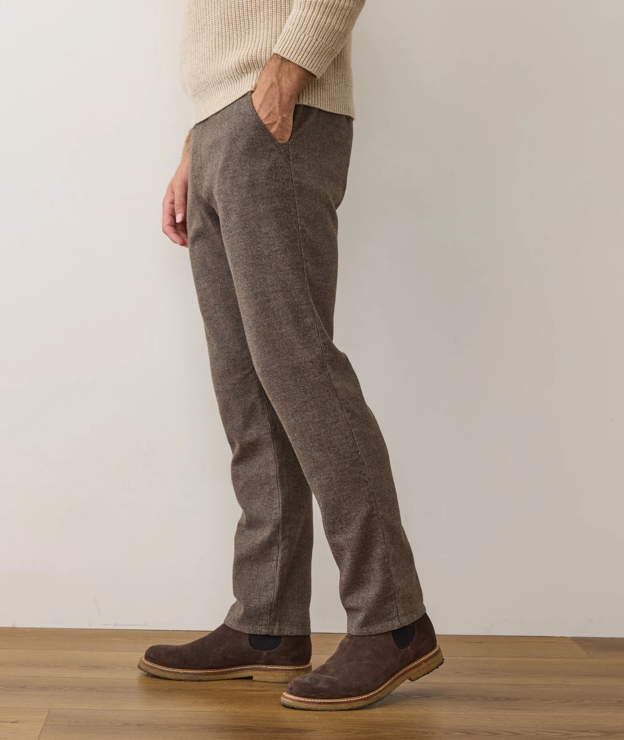 Saturday Houndstooth Chino - Slim Straight - Image 3