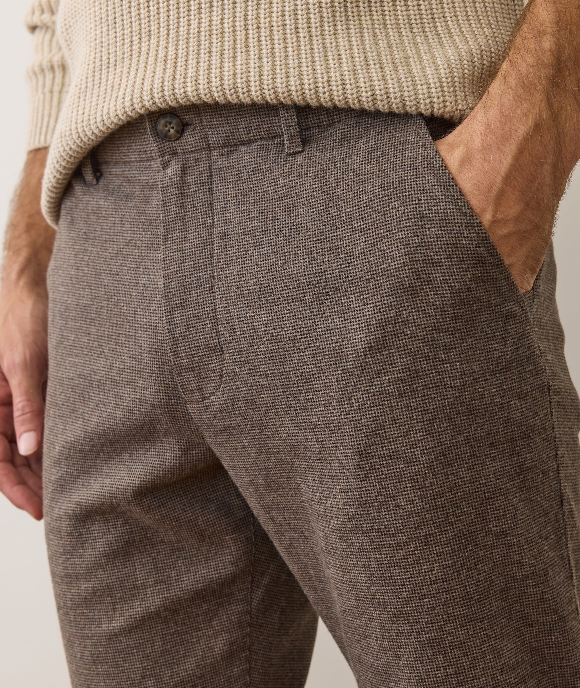 Saturday Houndstooth Chino - Slim Straight - Image 4