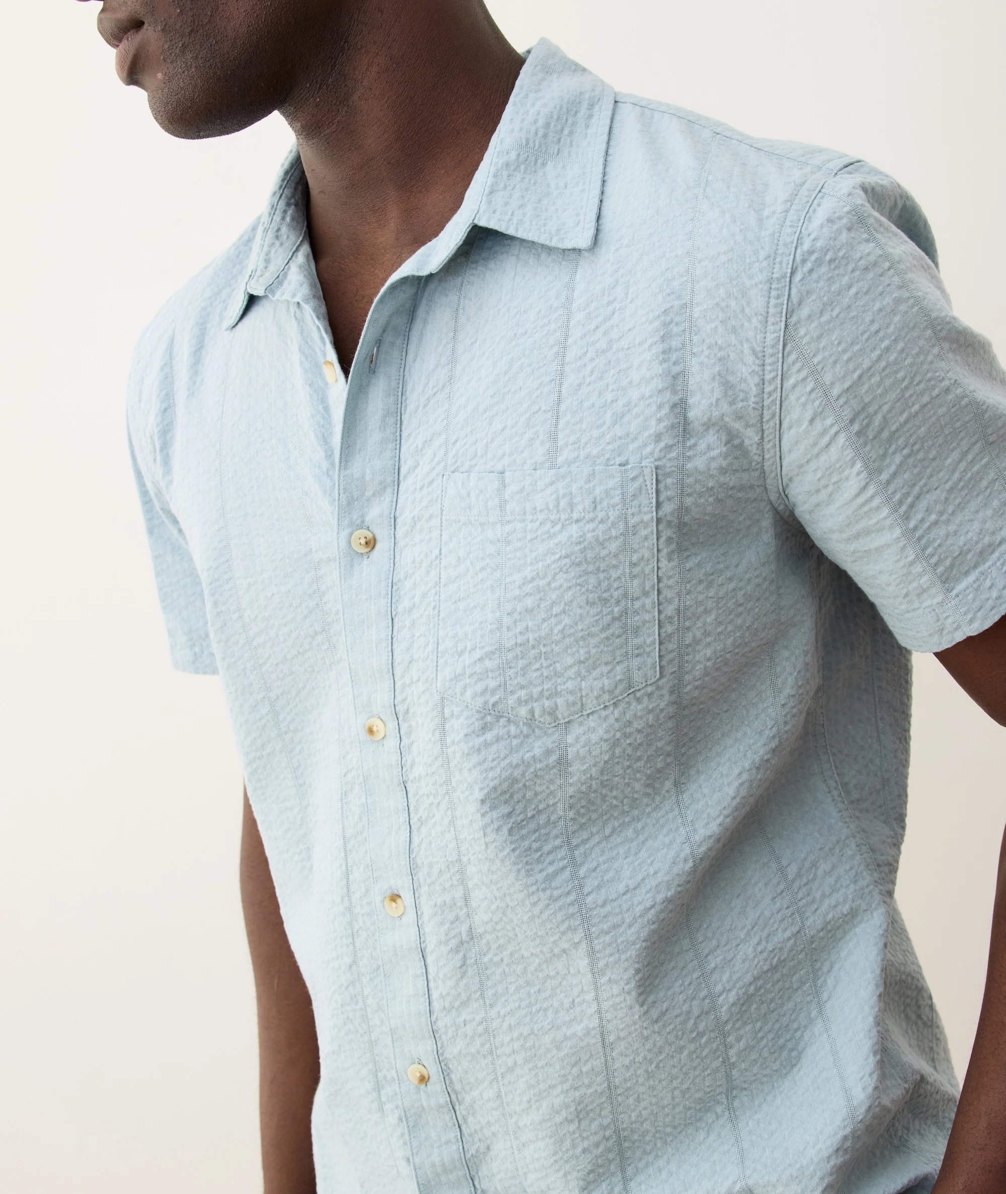 Seersucker Classic Shirt - Image 3