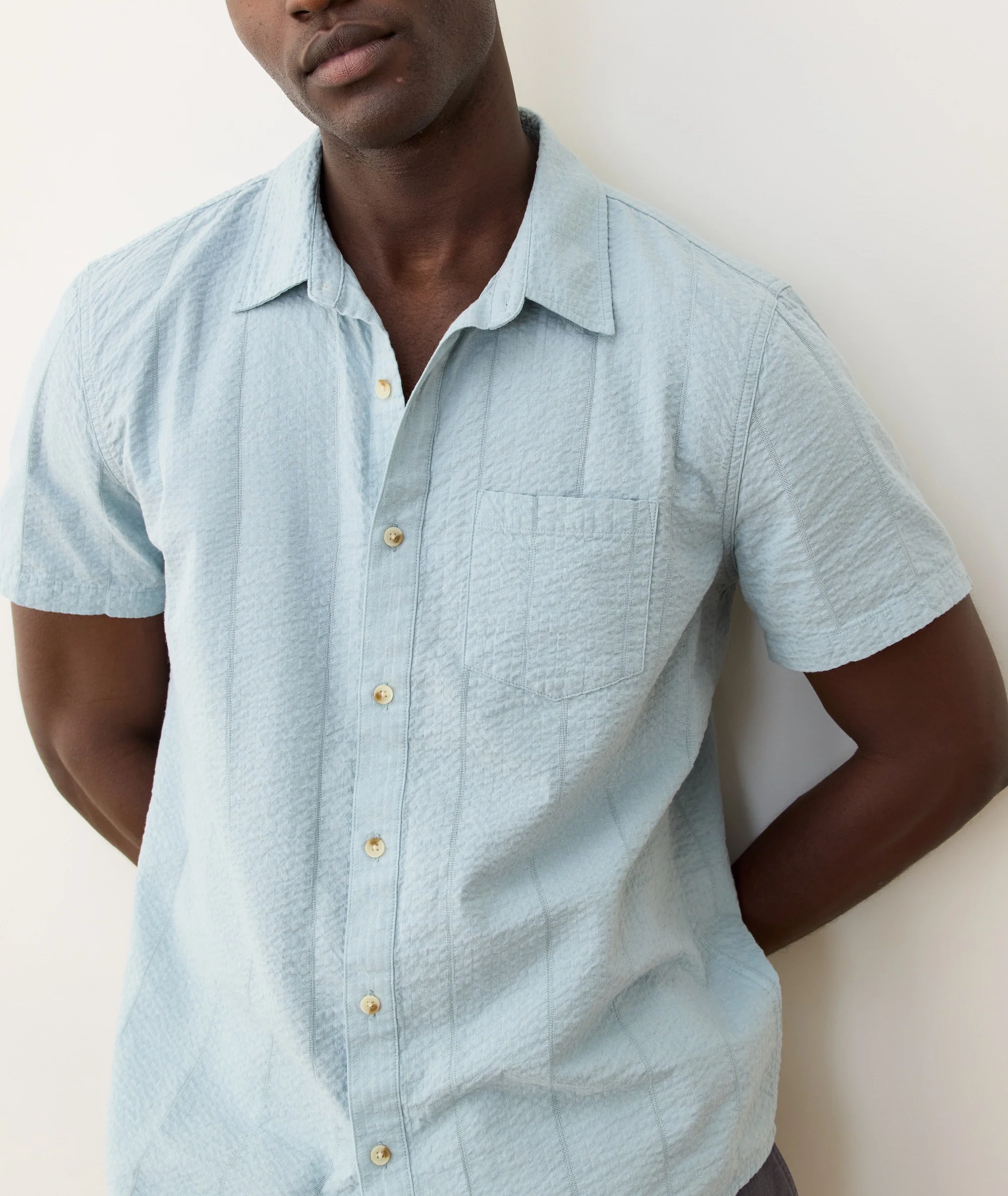 Seersucker Classic Shirt - Image 4